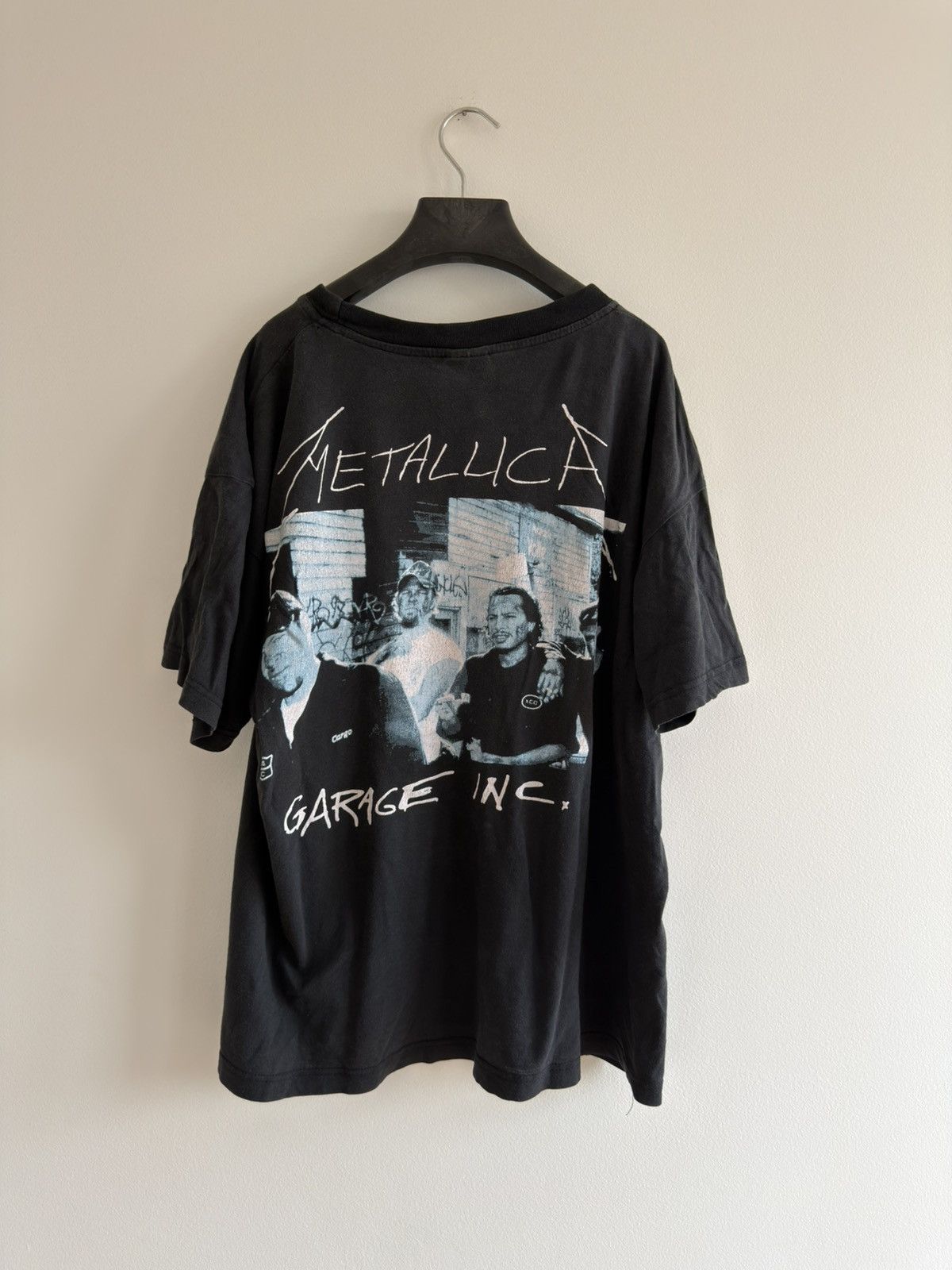 Band Tees Vintage 90s Band tee 1998 Metallica Garage Inc Rock Size US XL / EU 56 / 4 - 5 Thumbnail