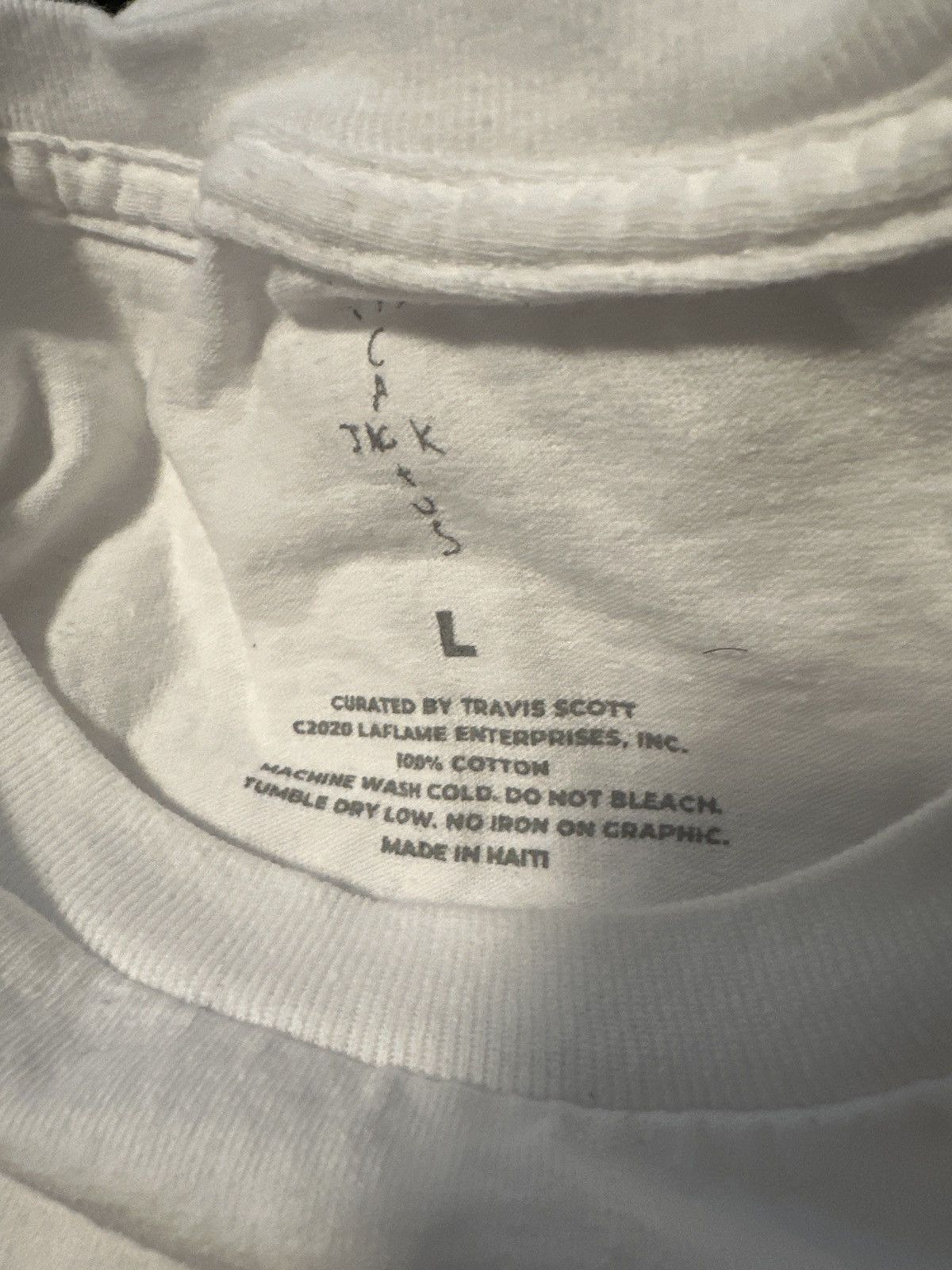Travis Scott Travis Scott cactus jack logo mark shirt. Size US L / EU 52-54 / 3 - 4 Thumbnail