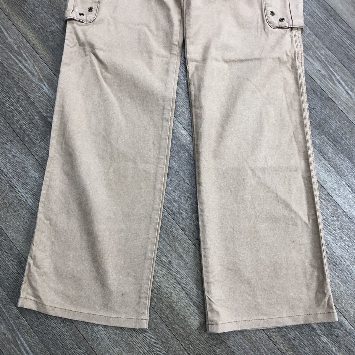Burberry × Burberry Prorsum × Vintage 1990s Burberry London Blue Label Fatigue Cargo Pants Size US 28 / EU 44 - 7 Thumbnail