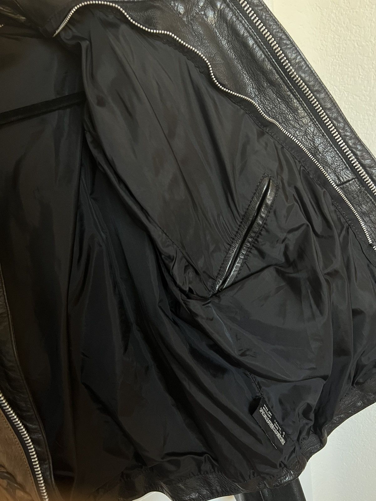 Vintage Black/Brown Western Leather Jacket Size US L / EU 52-54 / 3 - 6 Thumbnail