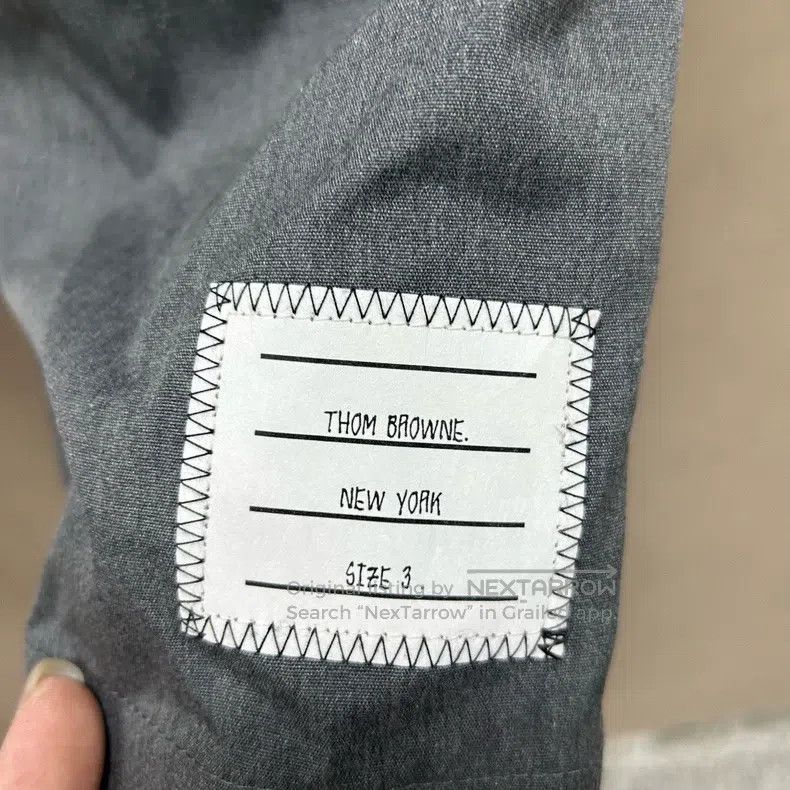 Thom Browne Thom Browne size 3 Grey Casual Pants Size US 30 / EU 46 - 3 Thumbnail