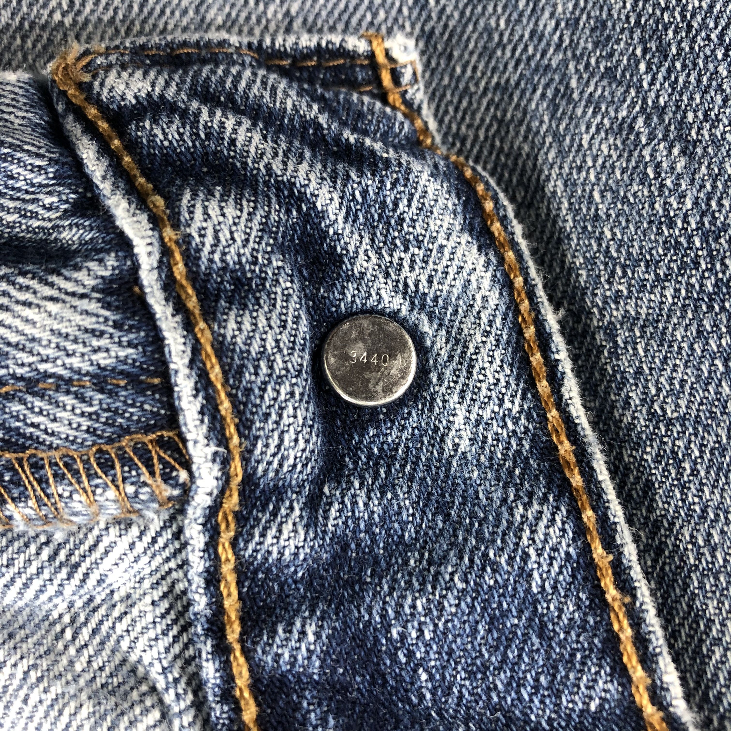 Levi's Vintage Levis 527 Jeans Blue Flare Denim KJ1116 Size US 33 - 14 Thumbnail