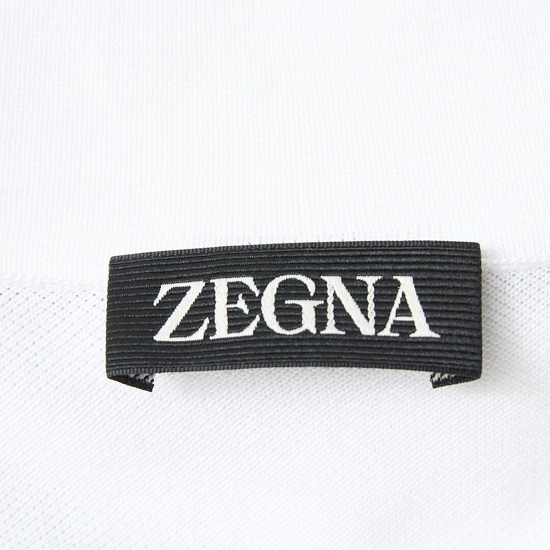 Ermenegildo Zegna ZEGNA Men's Logo Stripe Polo Shirt Size US M / EU 48-50 / 2 - 9 Thumbnail