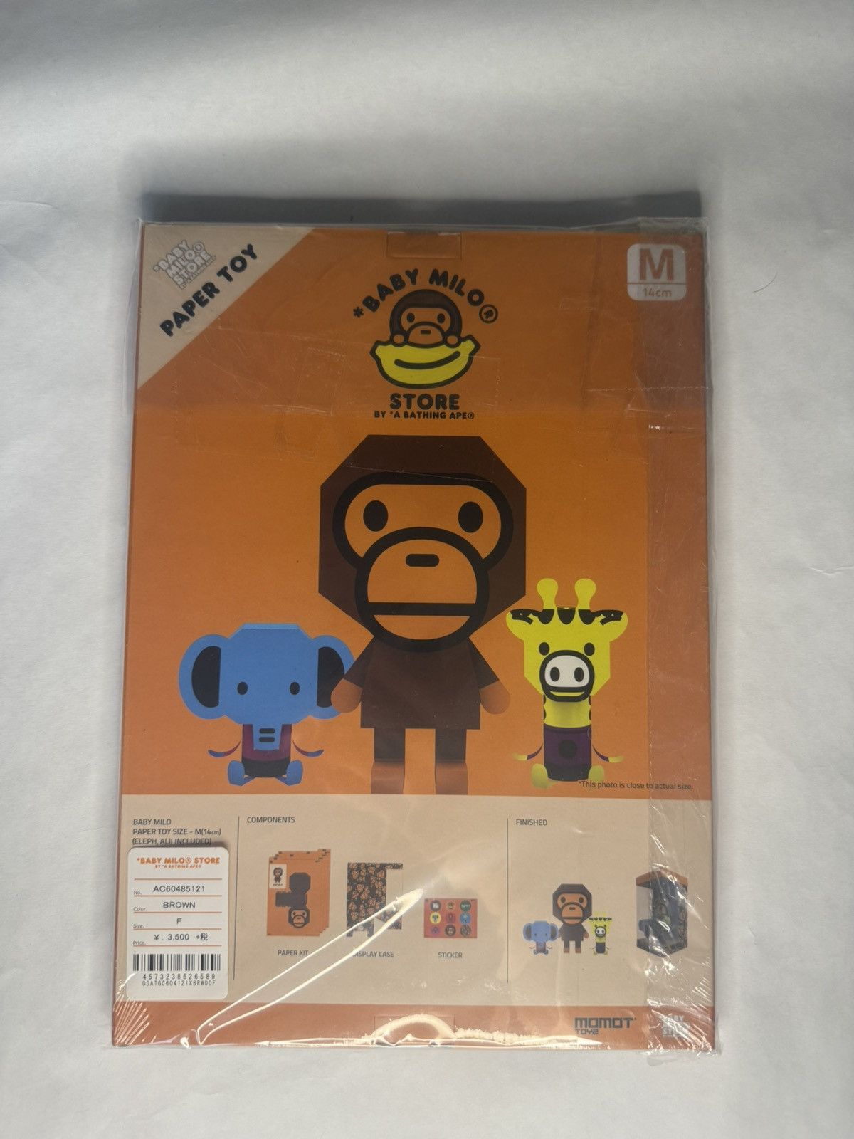 Bape BABY MILO PAPER TOY Size ONE SIZE - 3 Thumbnail