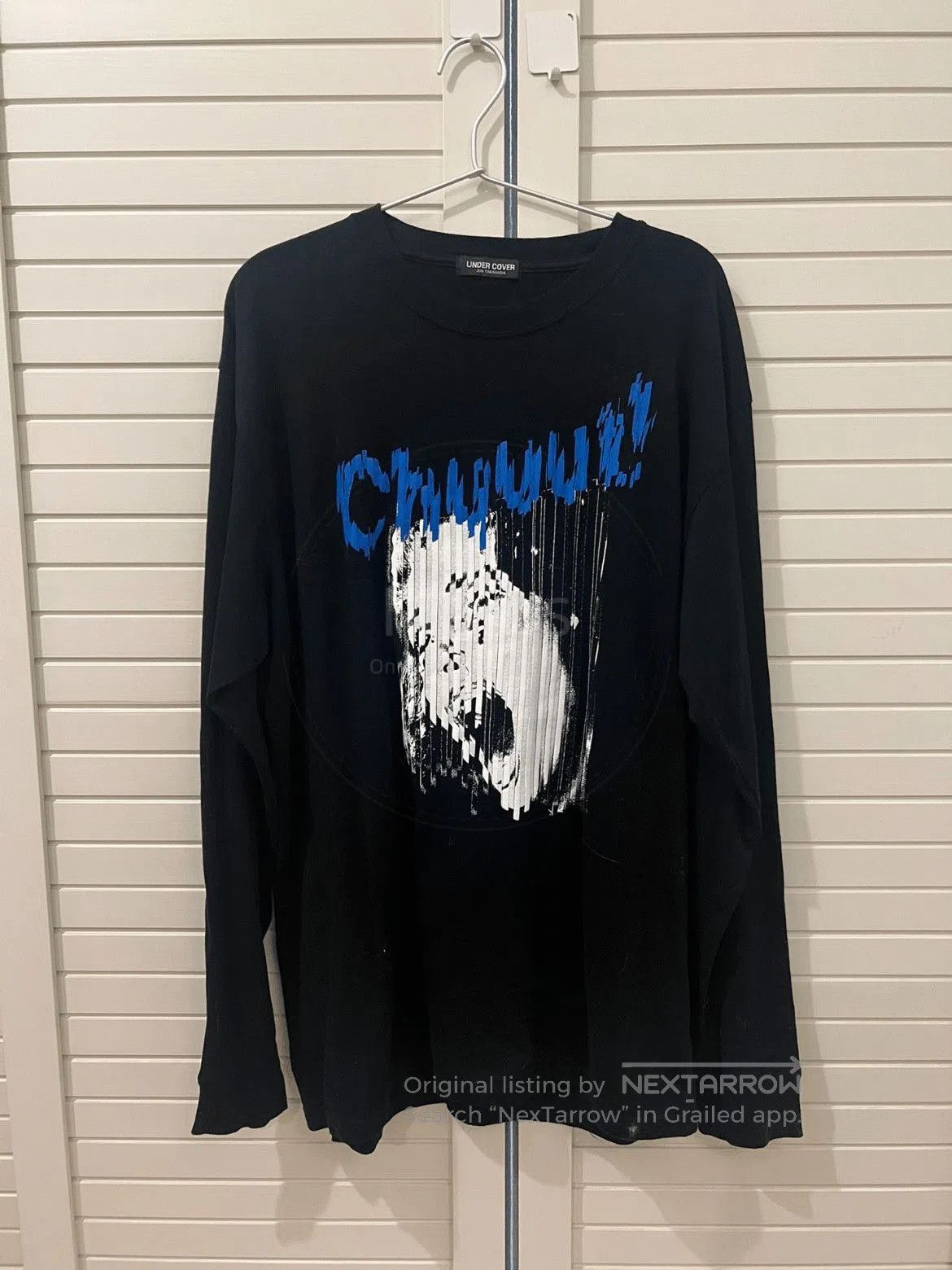 Undercover Sz 4 Undercover Shouting L/S Tee. Size US XL / EU 56 / 4 - 1 Thumbnail