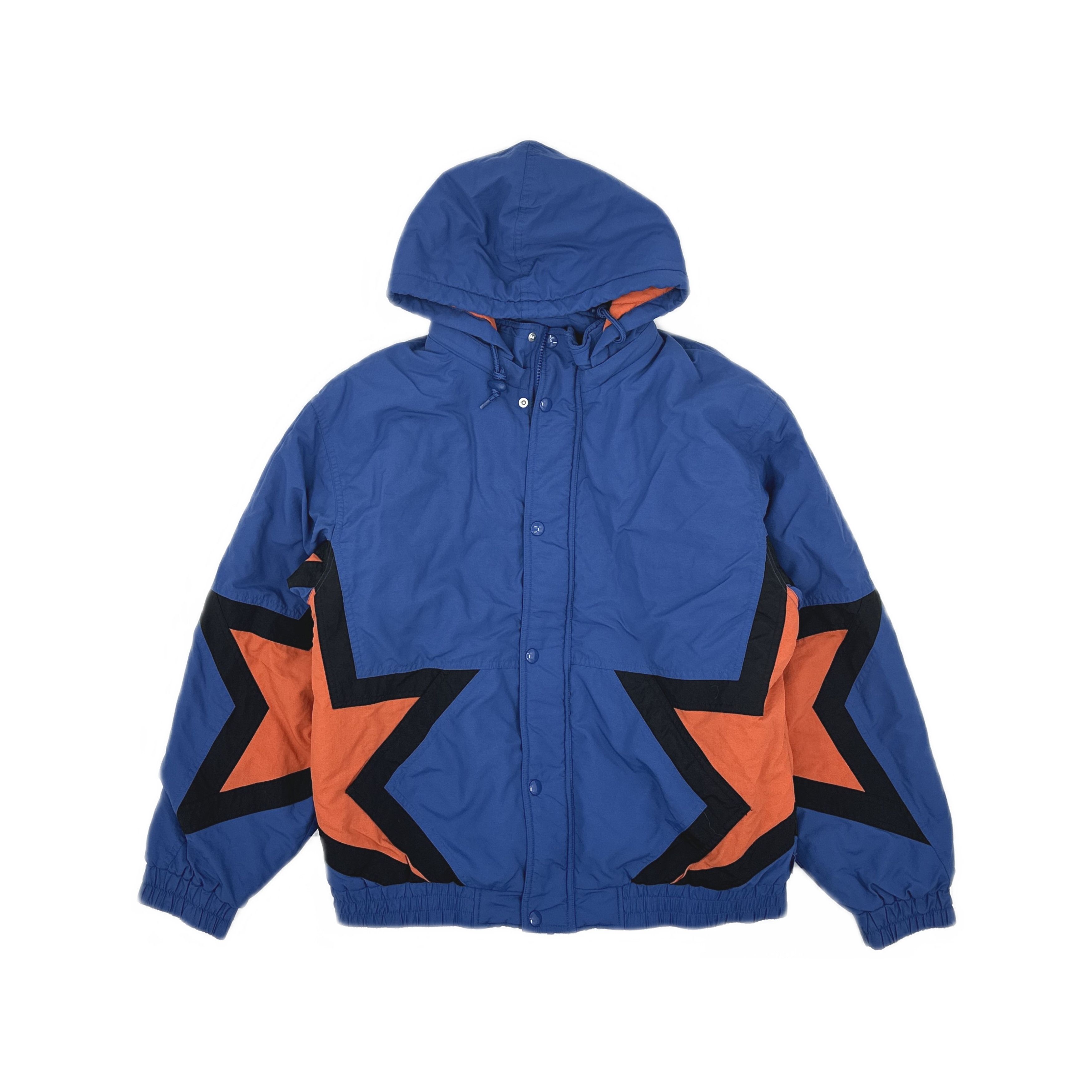 Supreme Supreme Stars Zip Stadium Jacket Black Yellow Large | Grailed