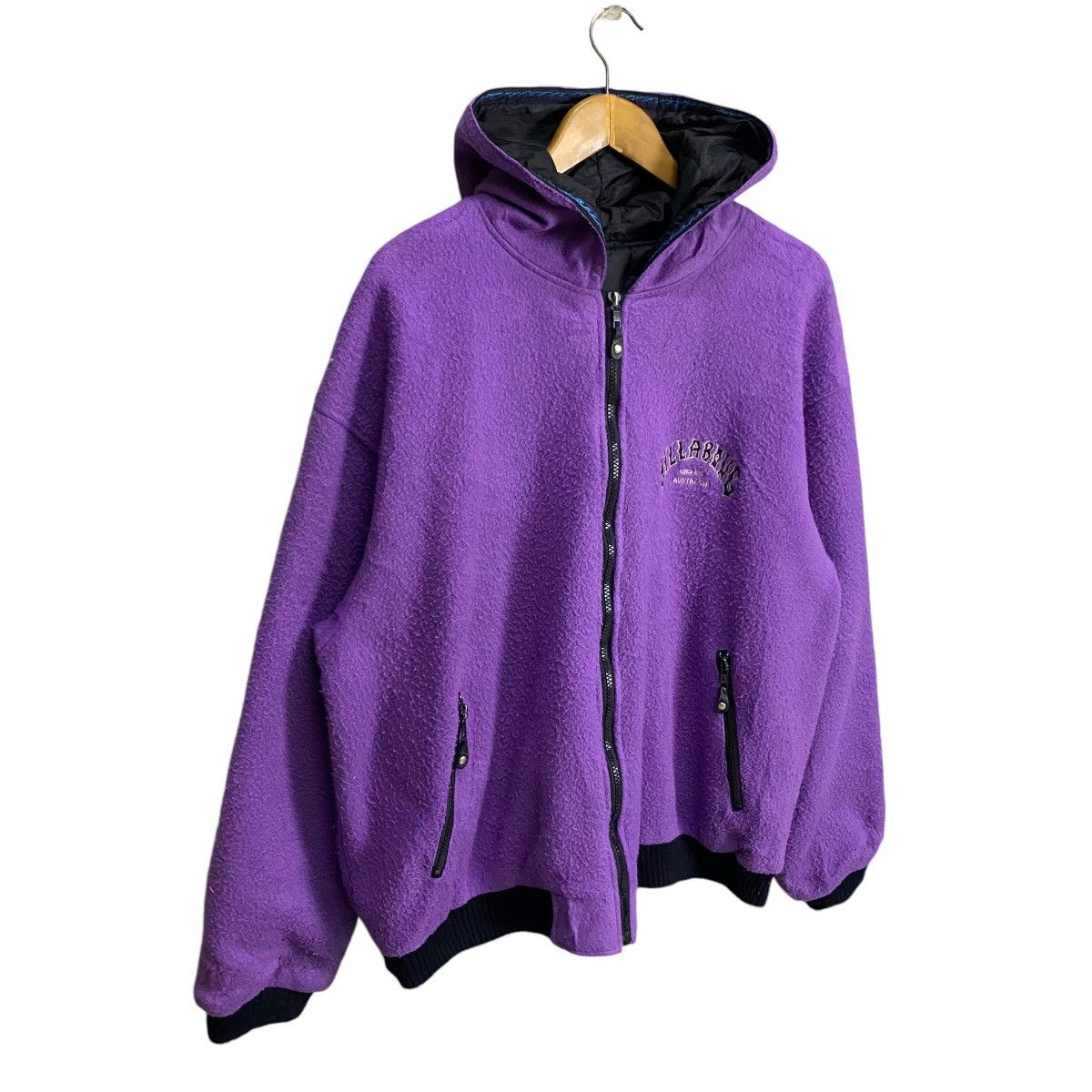 Billabong × Vintage Billabong 90s Fleece zipper hoodie Size US L / EU 52-54 / 3 - 3 Thumbnail
