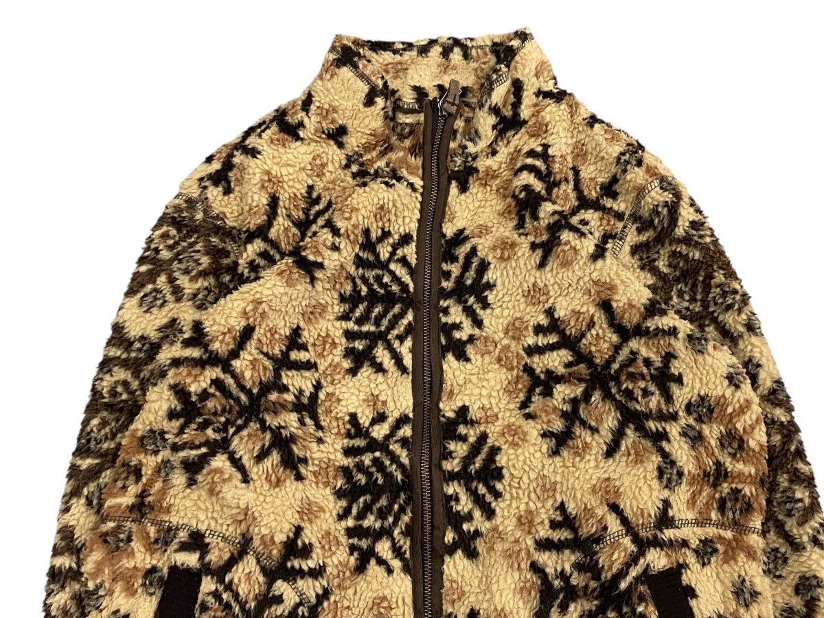 Vintage Vintage Boston Nine Fleece Jacket – Snowflake Pattern Size US M / EU 48-50 / 2 - 6 Thumbnail