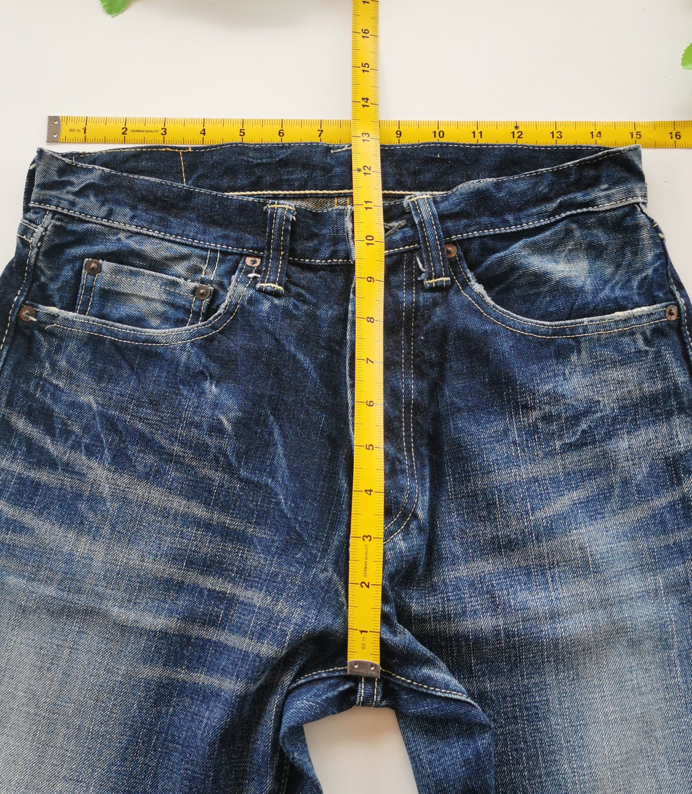 Eternal × Hysteric Glamour × Japanese Brand Eternal Japan Selvedge One Side Denim Style HystericGlamour Size US 30 / EU 46 - 12 Thumbnail