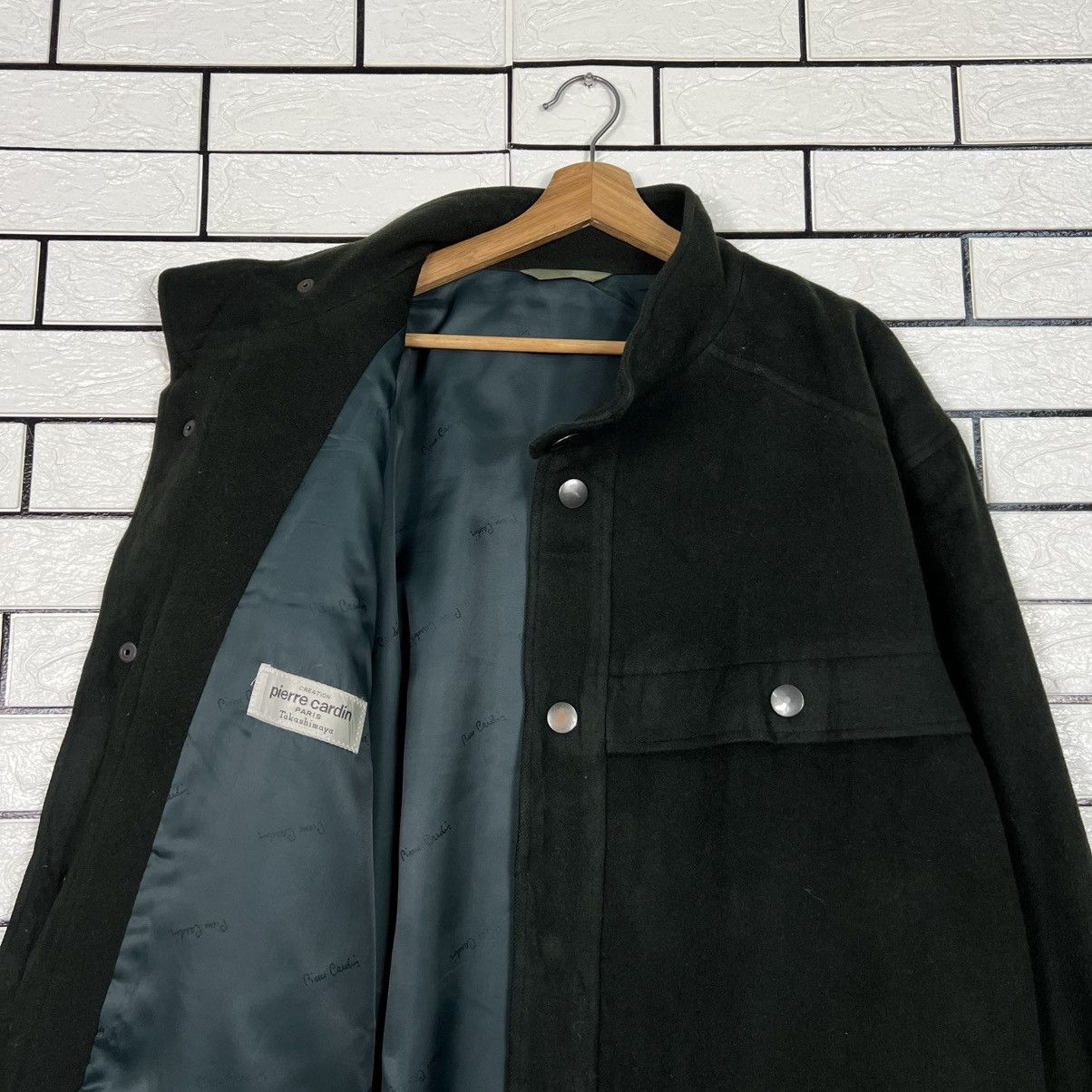 Pierre Cardin Vintage 90's PIERRE CARDIN Wool Overcoat Jacket #4143-C189 Size US XL / EU 56 / 4 - 9 Thumbnail