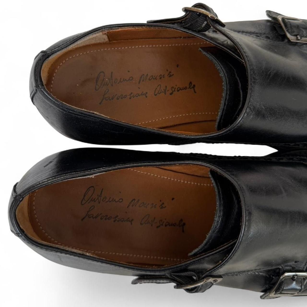 Mezlan Mezlan Men's Black Brogues Size US 10.5 / EU 43-44 - 8 Thumbnail