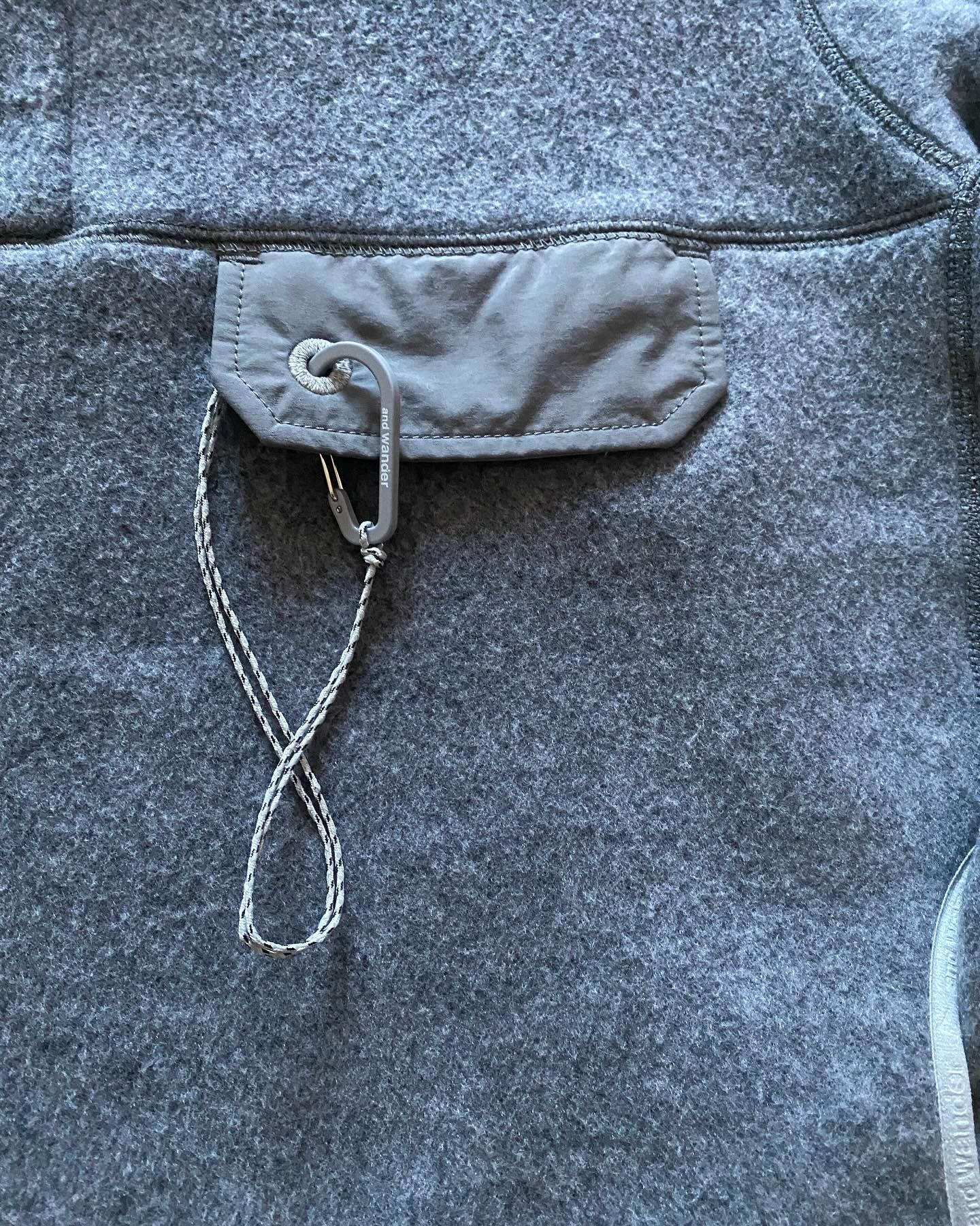 And Wander Wool Fleece Pullover Size US M / EU 48-50 / 2 - 4 Thumbnail