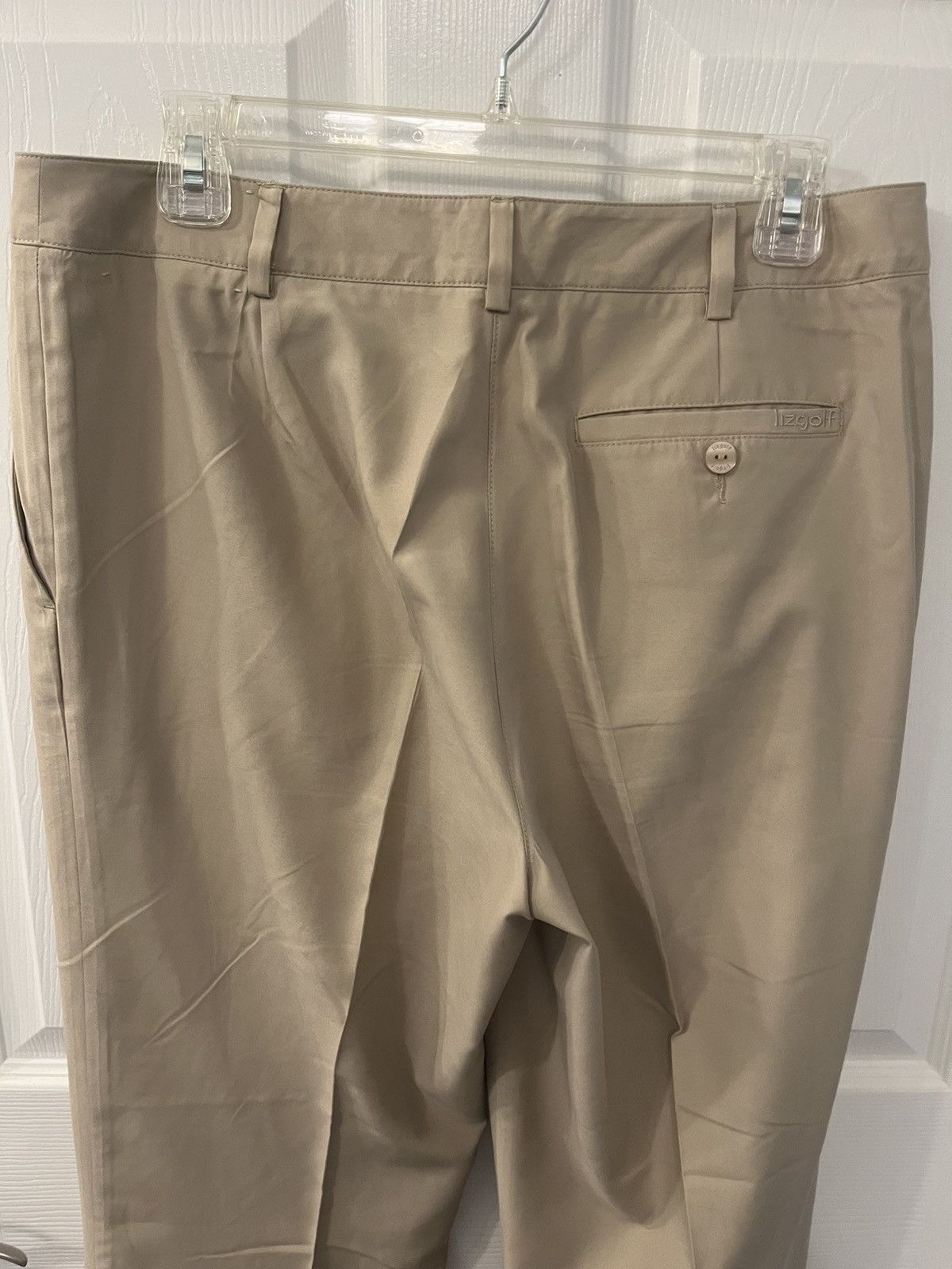 Other Lizgolf size 10 tan pants Size 32" / US 10 / IT 46 - 6 Thumbnail