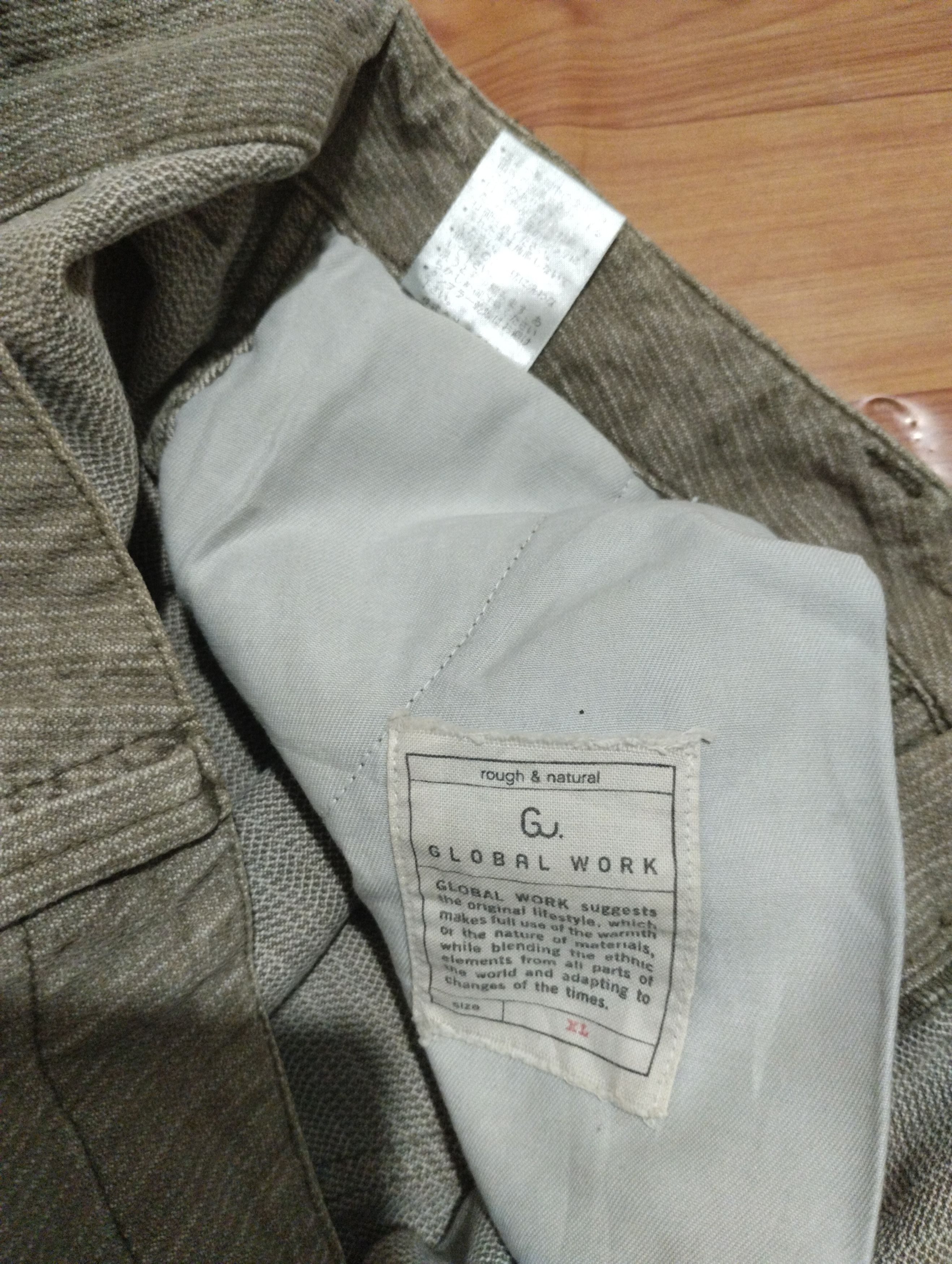 Japanese Brand Japanese Brand Globalwork Corduroy Buckleback Pants Size US 36 / EU 52 - 3 Thumbnail