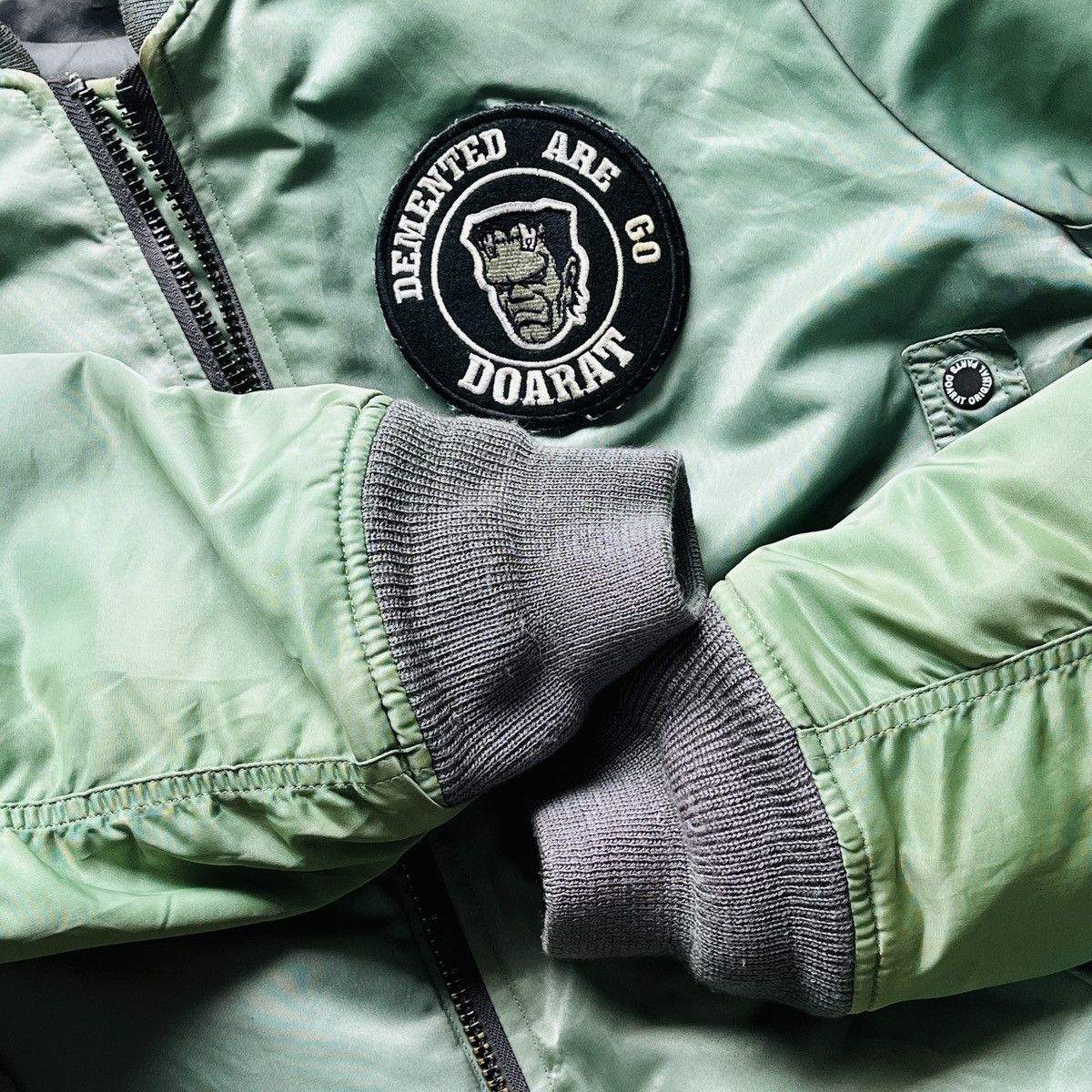 Japanese Brand Rare Doarat 14th Addiction Frankestein Bomber Jacket Size US M / EU 48-50 / 2 - 23 Thumbnail