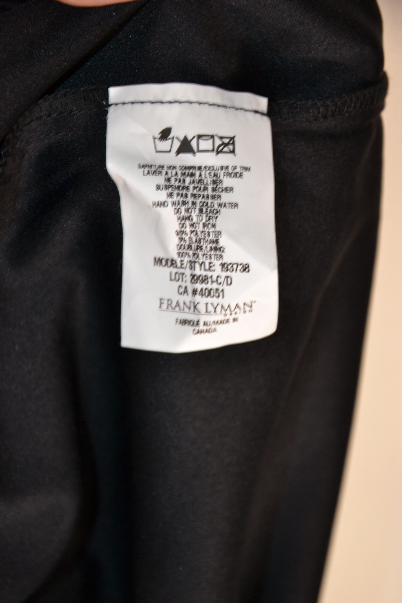 Frank Lyman FRANK LYMAN Design Womens Dress US 10 Excellent Size L / US 10 / IT 46 - 7 Thumbnail
