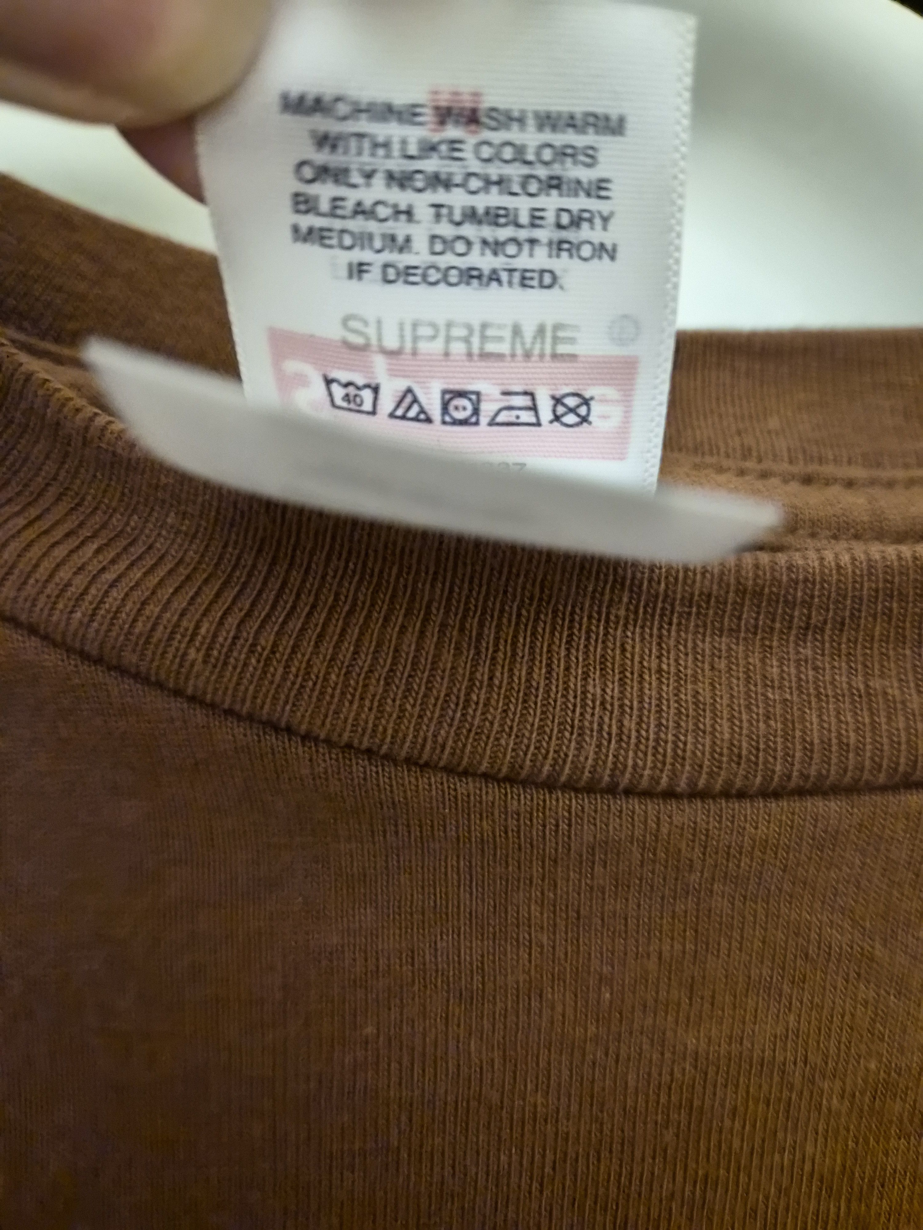 Hardies Hardware × Supreme Supreme x Hardies Hardware Brown Bolt Tee Size US M / EU 48-50 / 2 - 6 Thumbnail