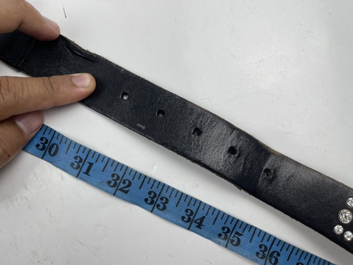 Other punk style studded leather belt tc32 Size 34 - 8 Thumbnail