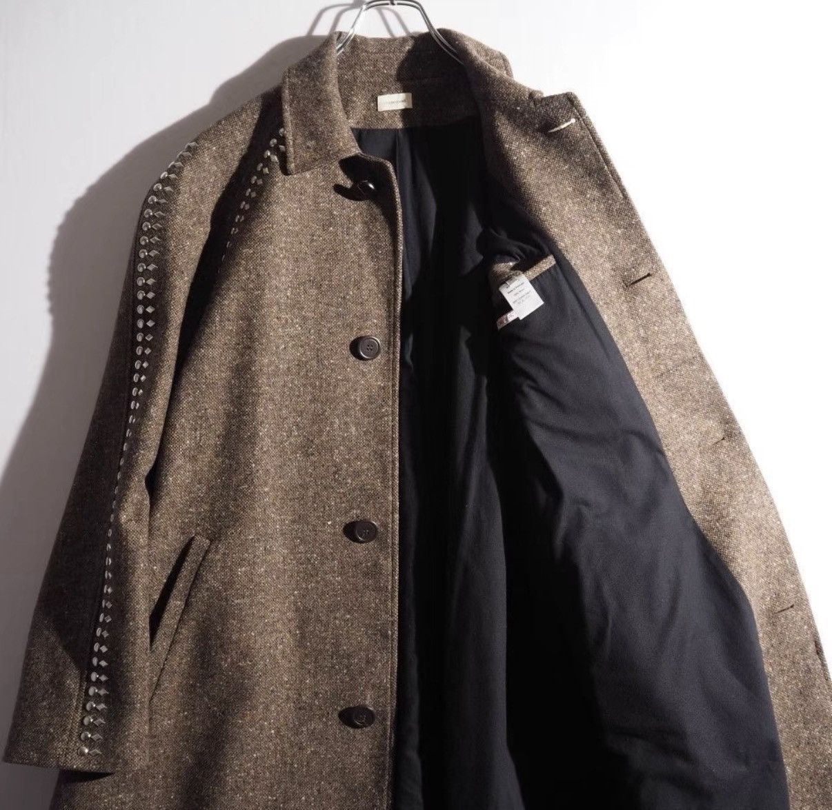 Stefan Cooke Stefan Cooke Wool Studded Coat K23 Size US S / EU 44-46 / 1 - 4 Thumbnail