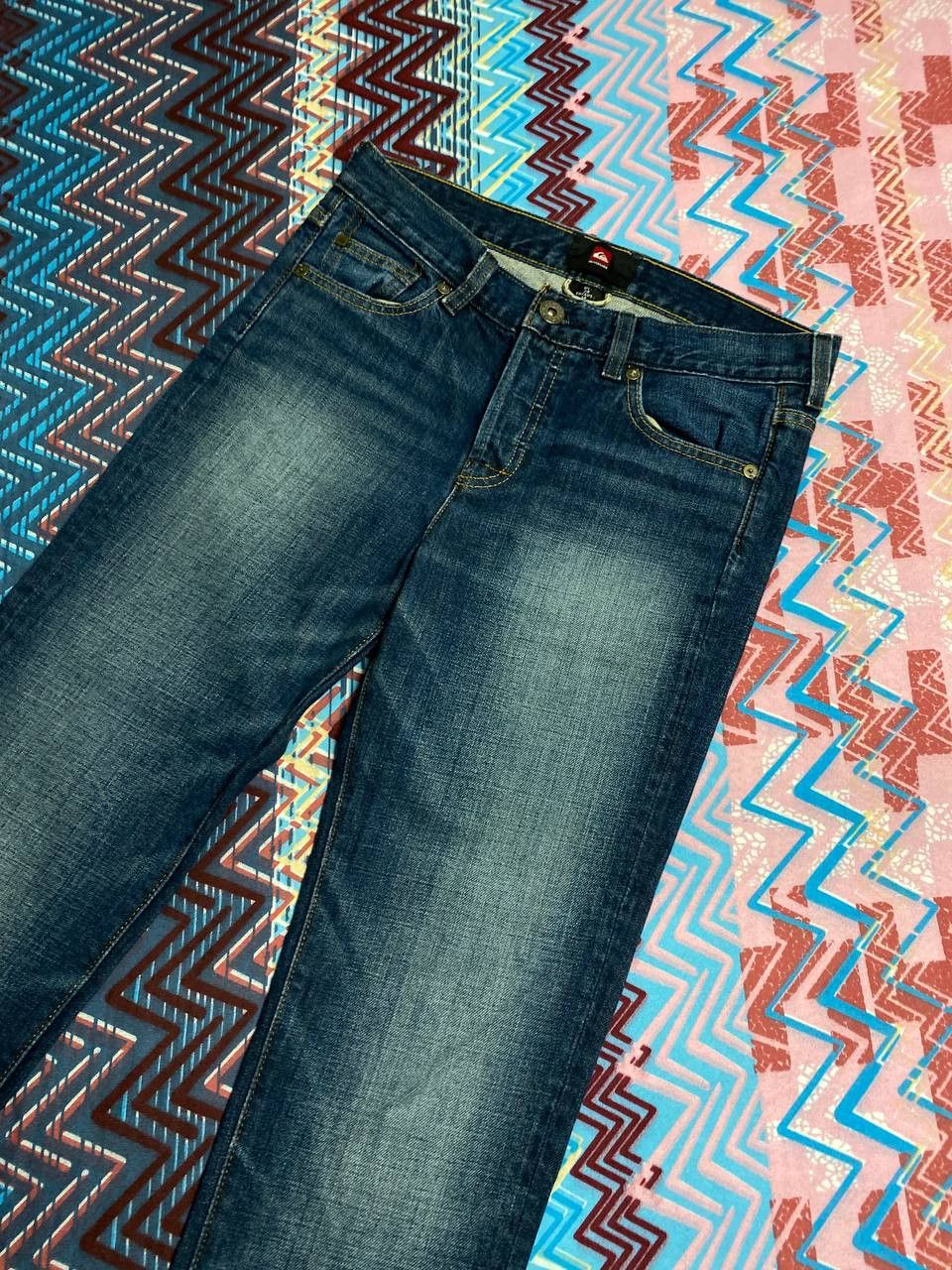 Quiksilver × Vintage Vintage 2000s Quiksilver Baggy Cotton Jeans Men’s Size US 28 / EU 44 - 11 Thumbnail