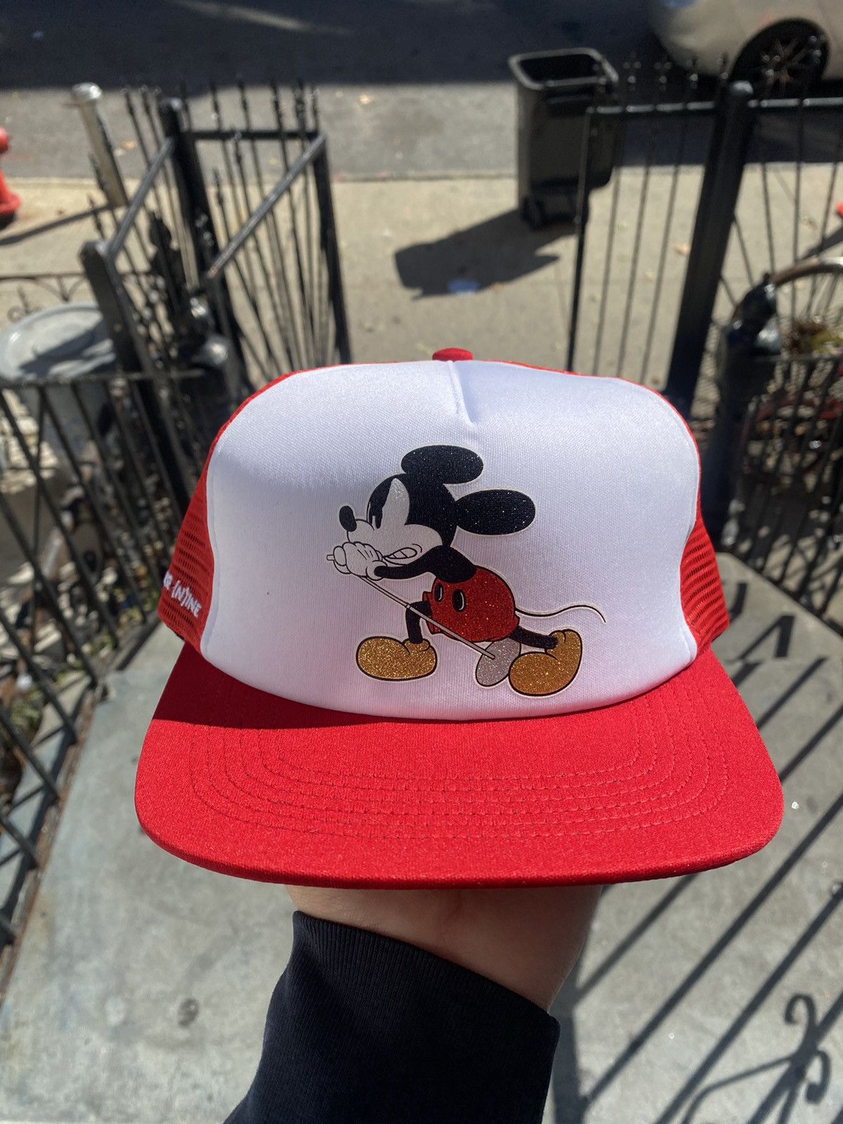 Supreme Supreme Number Nine Mickey Mesh Back 5 Panel | Grailed