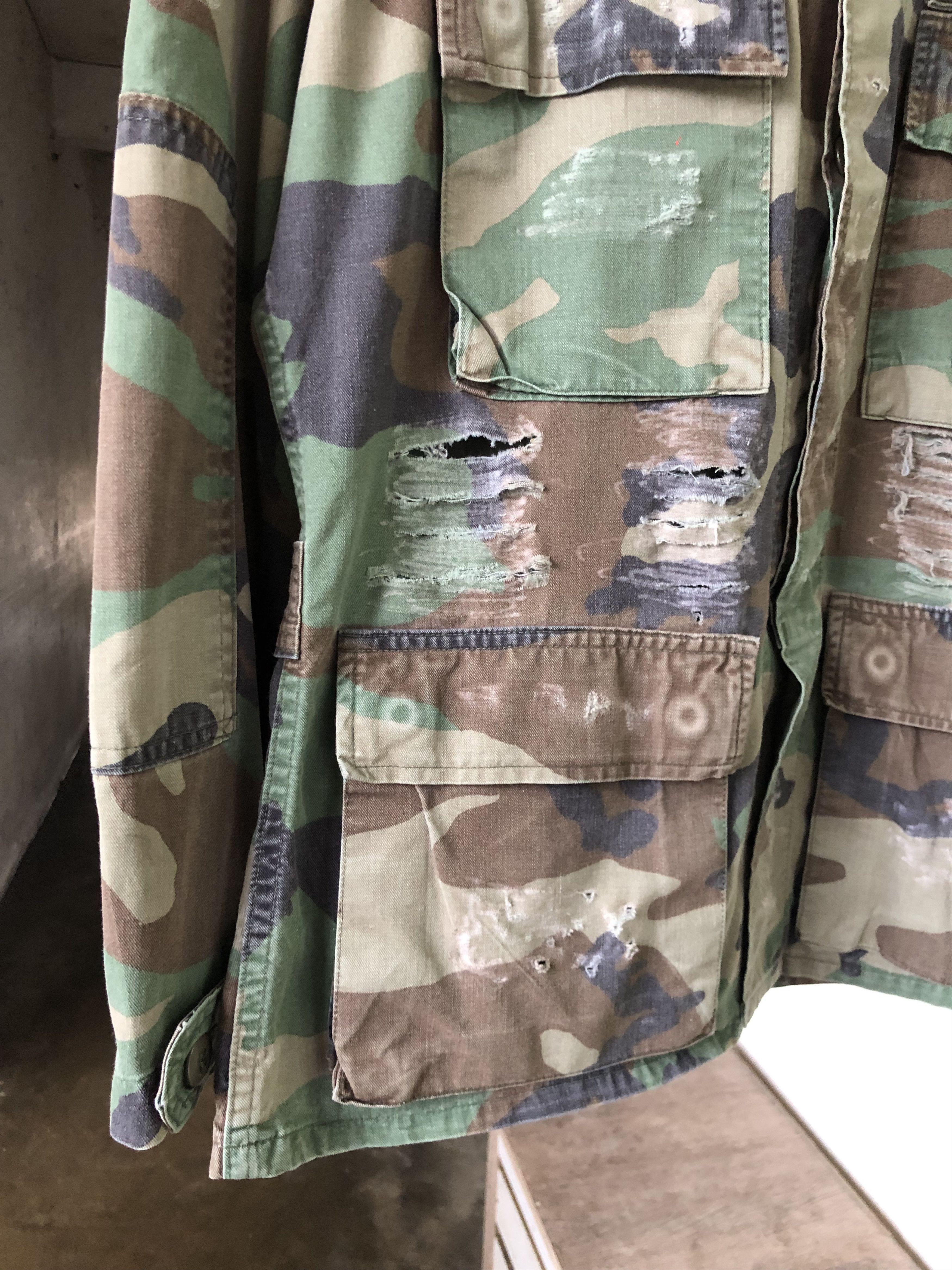 Vintage Vintage Us Army x Orion Band Distressed Army Jacket Size US M / EU 48-50 / 2 - 6 Thumbnail