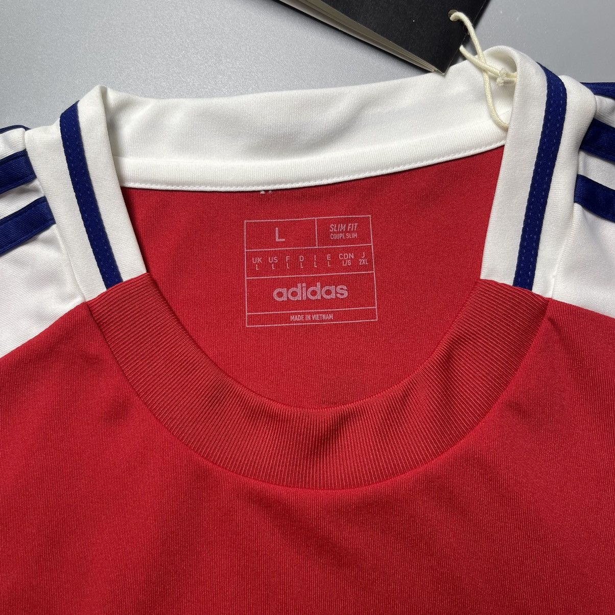 Vintage ARSENAL ADIDAS 2024/2025 FOOTBALL HOME JERSEY #9 JESUS Size US L / EU 52-54 / 3 - 5 Thumbnail