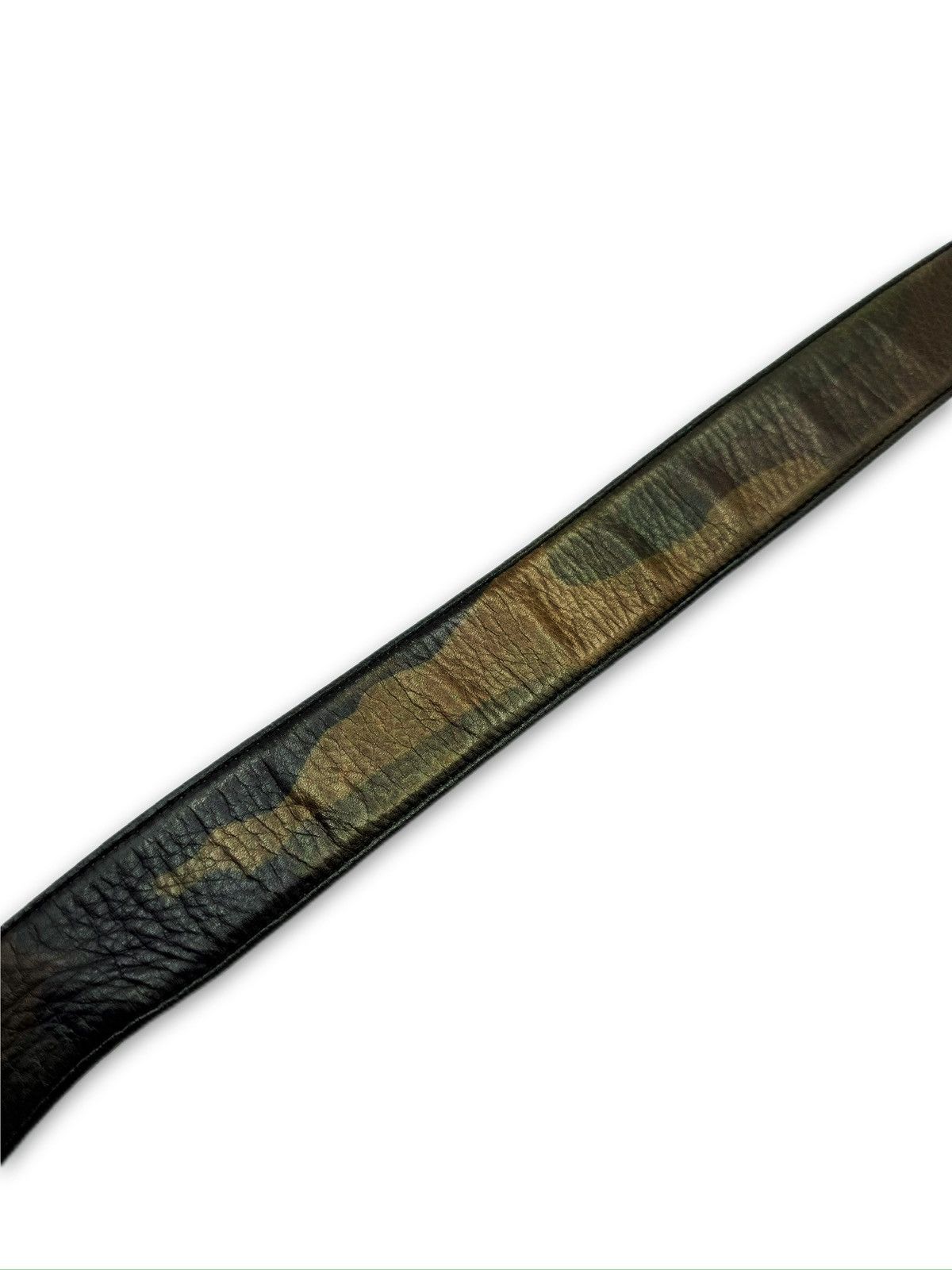 Chrome Hearts Chrome Hearts Green Camouflage Leather Belt Strap Size 32 - 3 Thumbnail