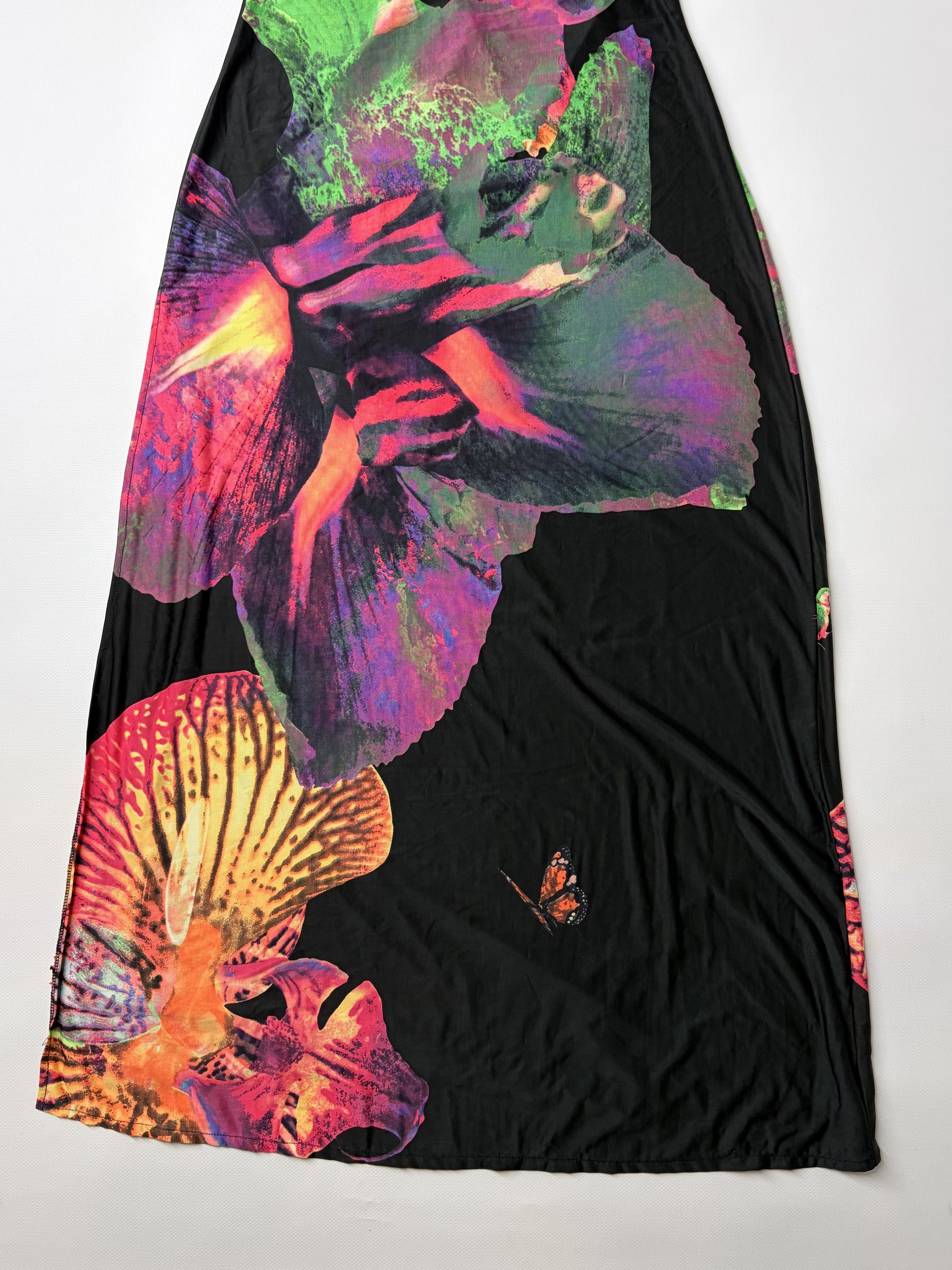 Vintage Vintage Printed Long Dress Size M / US 6-8 / IT 42-44 - 6 Thumbnail