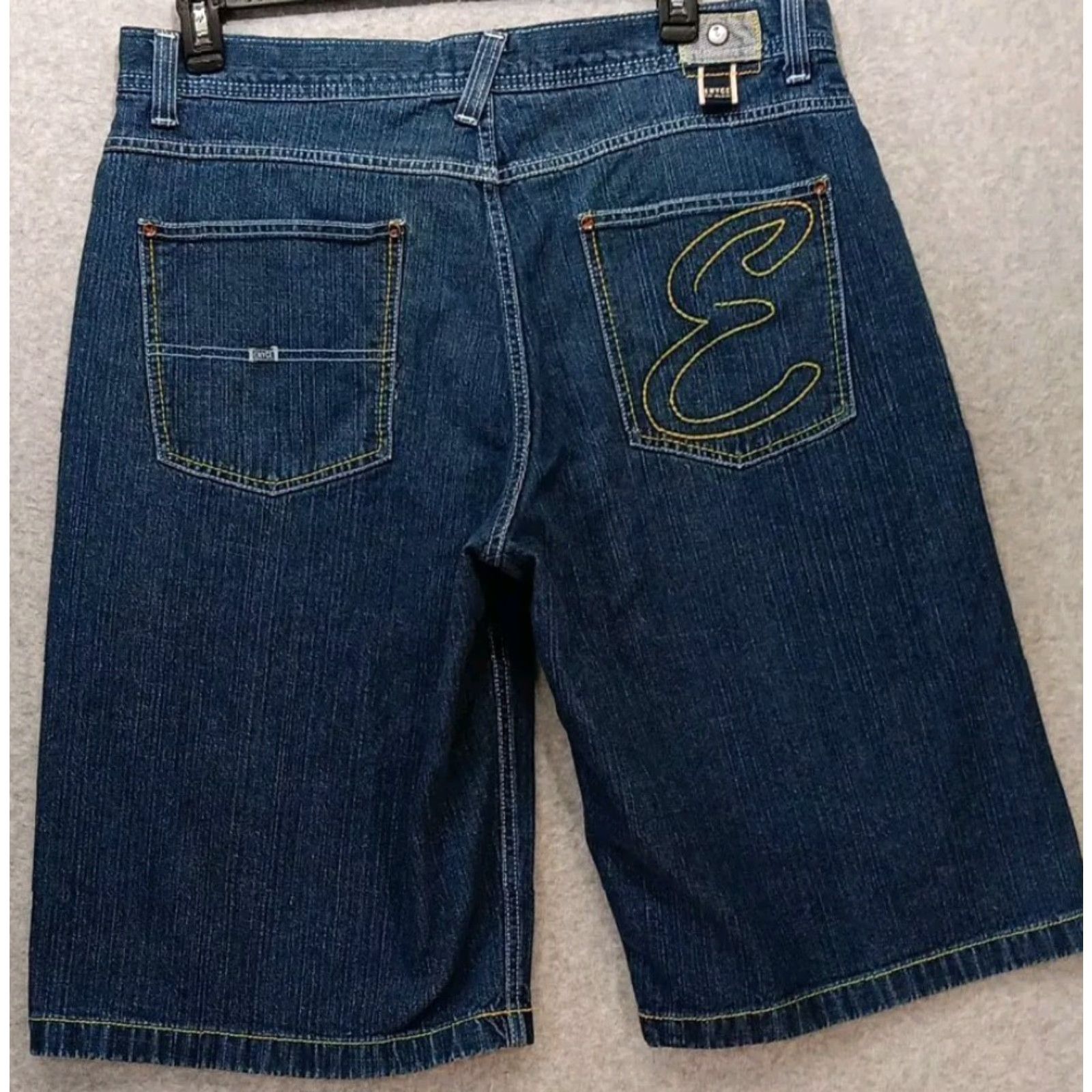 Enyce VINTAGE enyce ShortS Baggy Jeans 38x14 Embroidered Wide Leg Skater Hip Hop Size US 38 / EU 54 - 6 Thumbnail