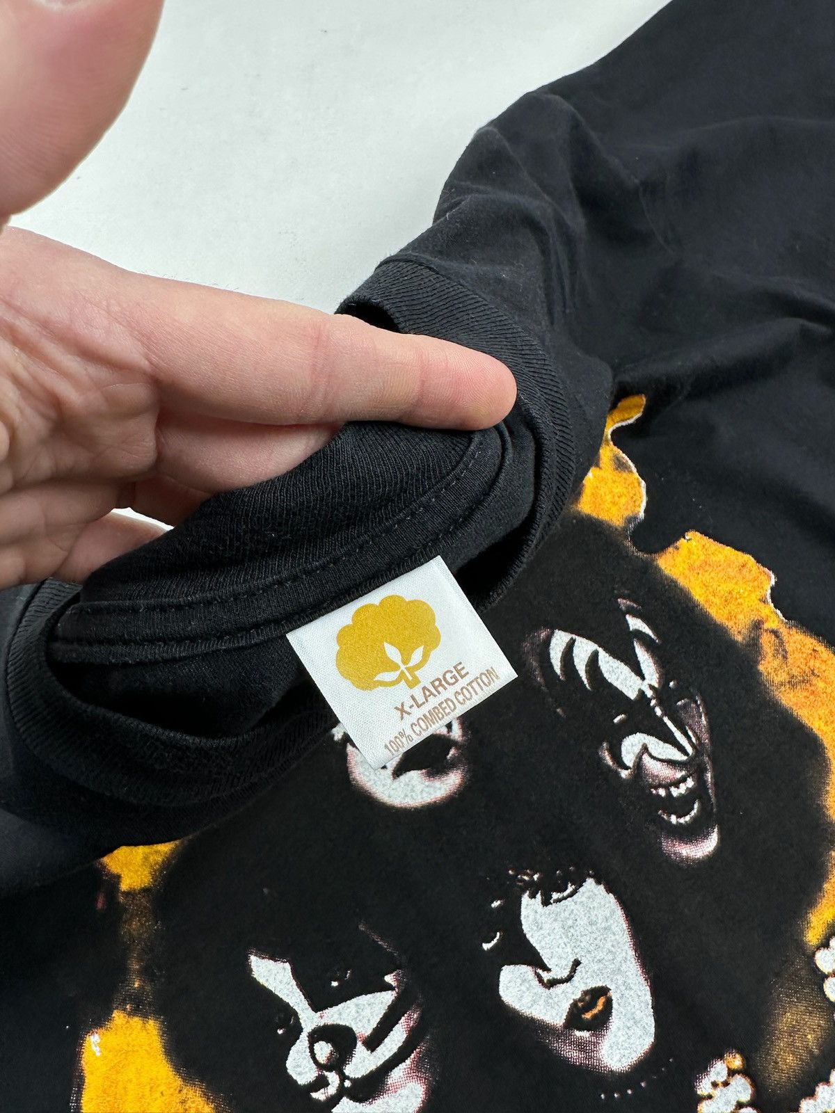 KISS × Vintage Vintage Kiss 1996-1997 World Tour Rock Band T-shirt Size US XL / EU 56 / 4 - 3 Thumbnail