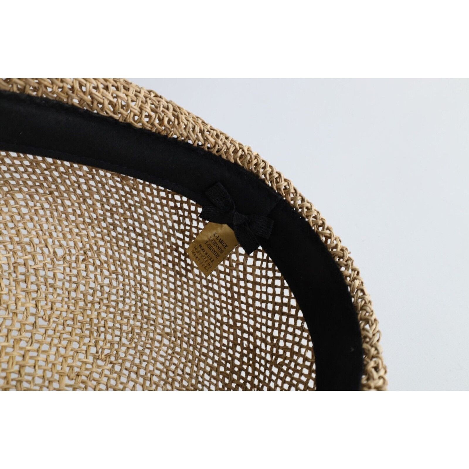 Pendleton × Vintage Vintage 90s Pendleton Straw Woven Newsboy Driving Cabbie Hat Size ONE SIZE - 9 Thumbnail