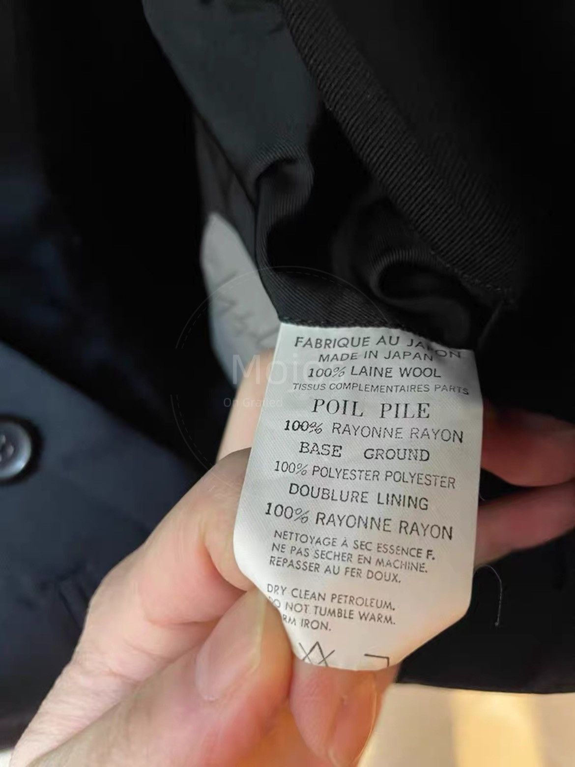 Yohji Yamamoto Yohji Yamamoto Pour Homme 94AW Velvet Neck Trench Coat-2508 Size US M / EU 48-50 / 2 - 7 Thumbnail