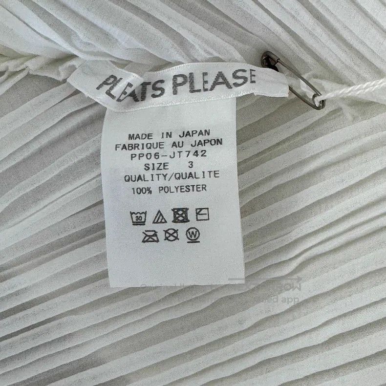 Issey Miyake Issey Miyake White Tank Top Size L / US 10 / IT 46 - 3 Thumbnail