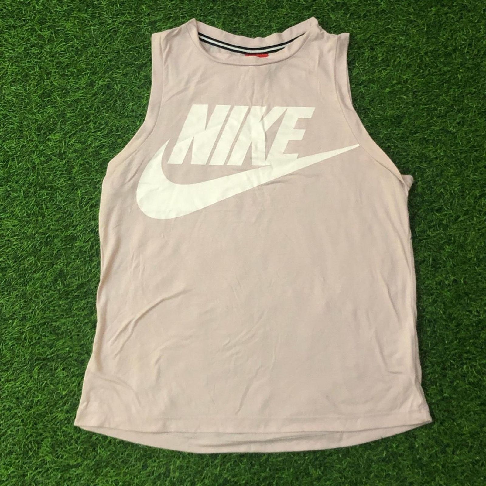 Nike Women’s Pink Nike Graphic Logo Sleeveless Athletic Top Size M / US 6-8 / IT 42-44 - 1 Thumbnail