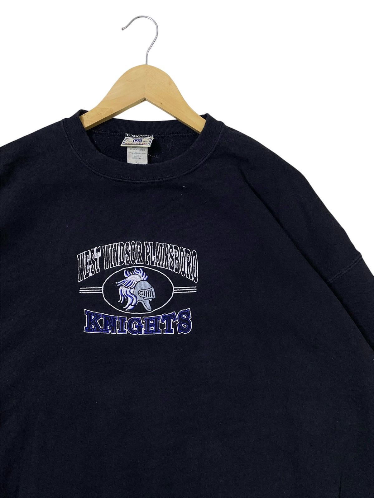Vintage Vintage West Windsor Plainsboro Knights Big Logo Sweatshirt Size US XL / EU 56 / 4 - 2 Thumbnail
