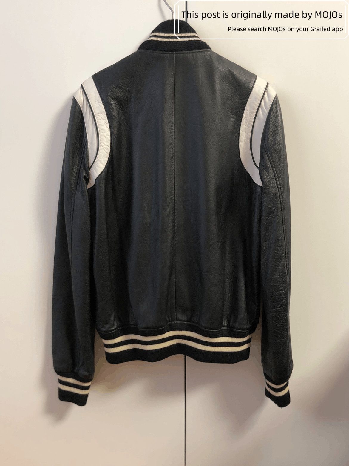 Saint Laurent Paris Sz 46 Saint Laurent Paris Leather Teddy Jacket Size US S / EU 44-46 / 1 - 6 Thumbnail