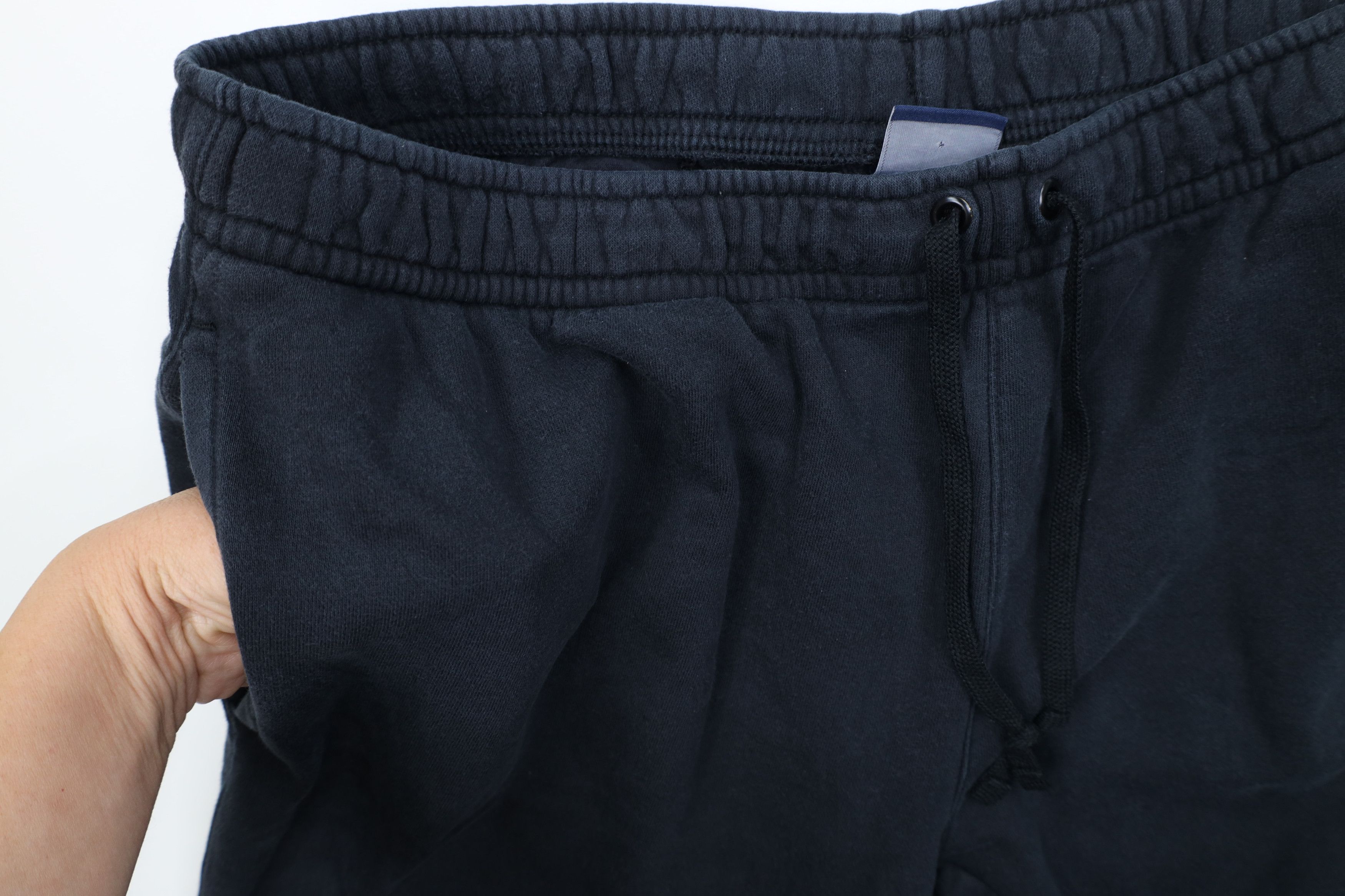 Nike Vintage Nike Scott Mini Swoosh Wide Leg Sweatpants Black Size US 40 / EU 56 - 7 Thumbnail