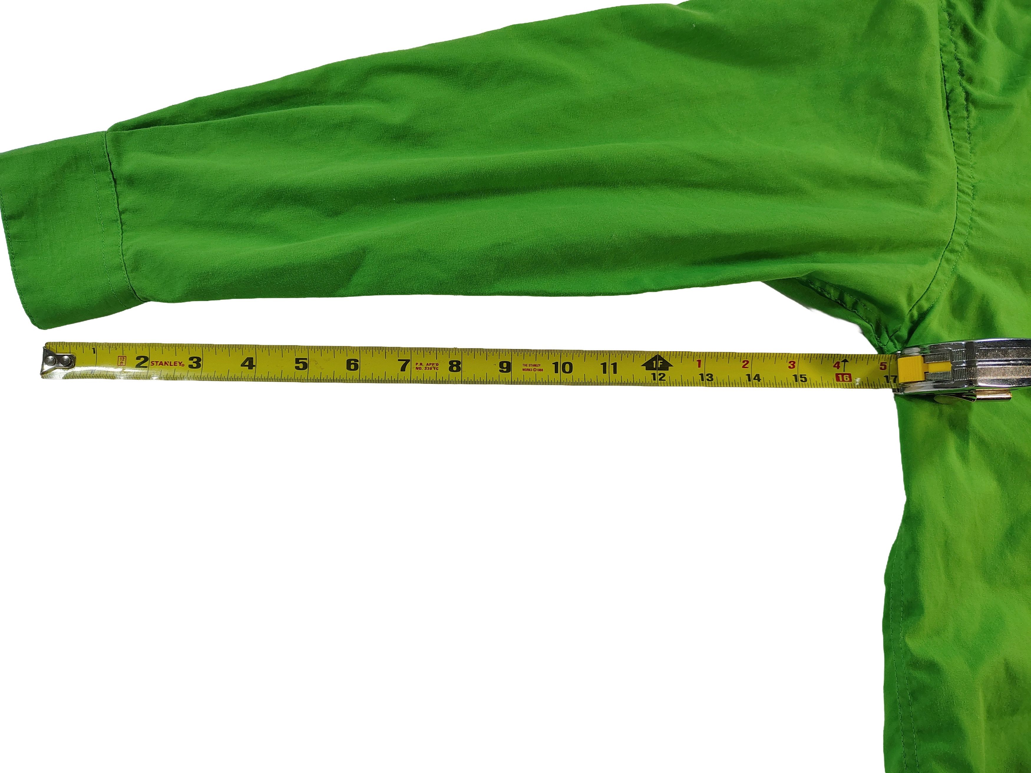 Other Women's XL Long Sleeve Green Berlioni Button-Up Shirt Size XL / US 12-14 / IT 48-50 - 6 Thumbnail