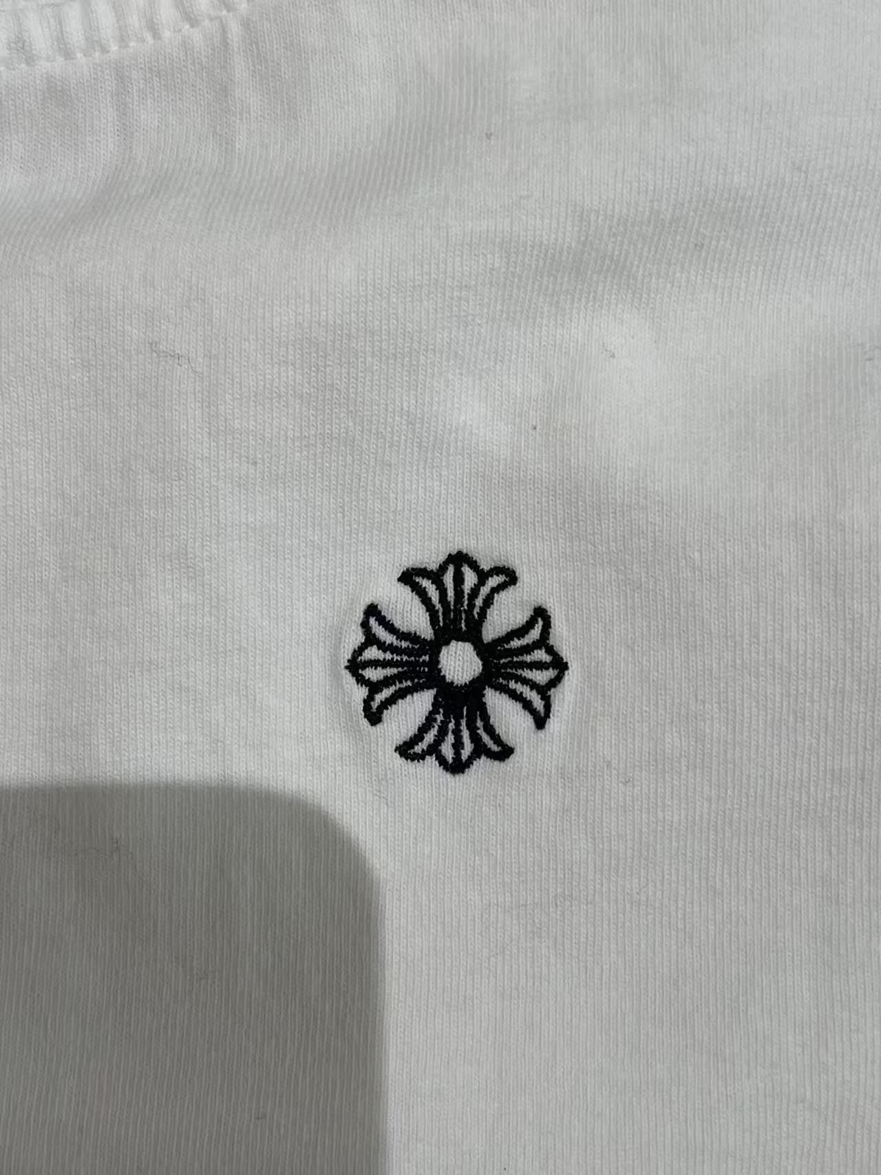 Chrome Hearts Chrome Hearts Embroidered Dagger White Short Sleeve Tee Size M / US 6-8 / IT 42-44 - 7 Thumbnail
