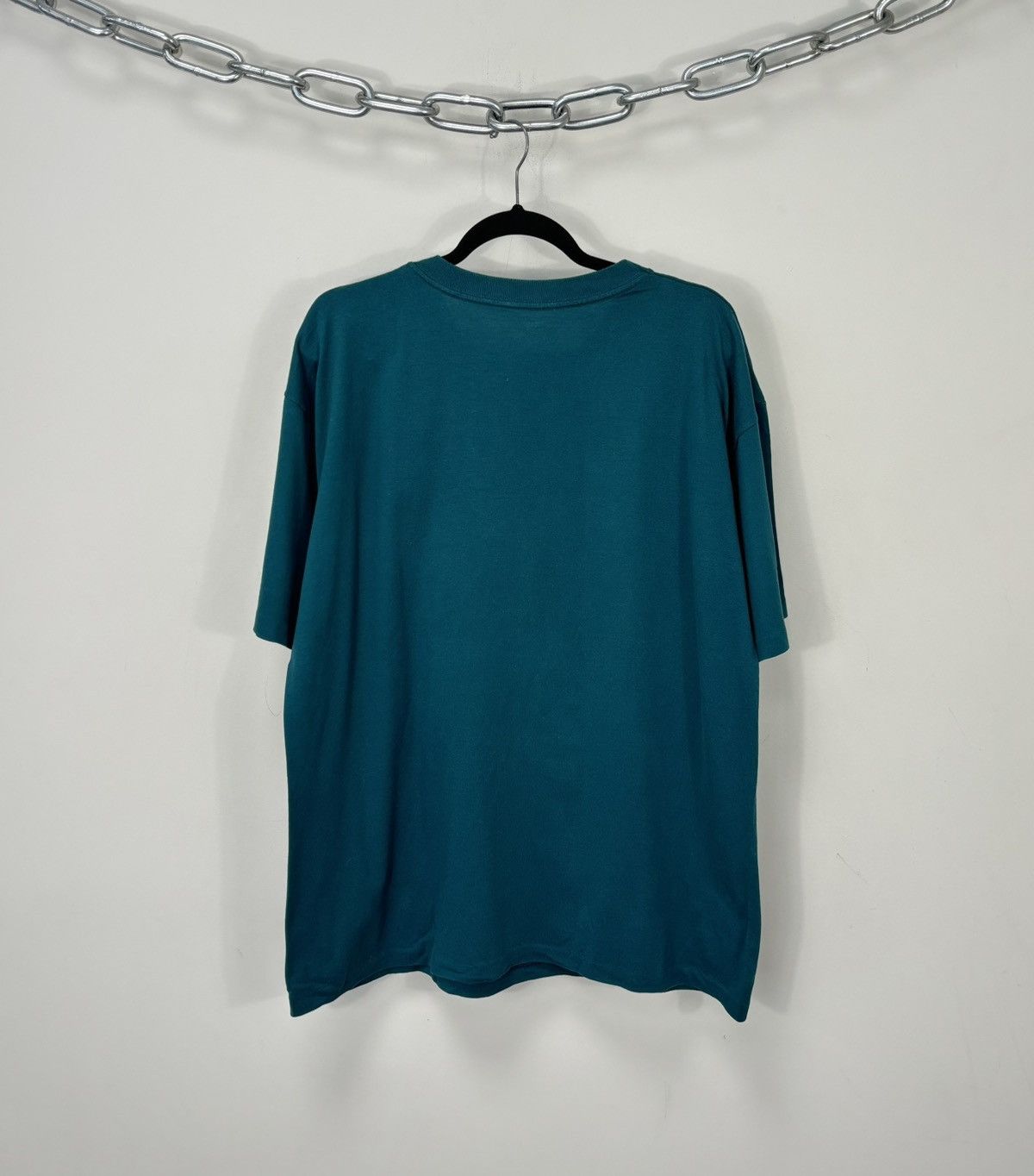 Vintage Vintage 1993 Wolf Animal Logo Banff Canada Single Stitch Tee Size US XL / EU 56 / 4 - 8 Thumbnail