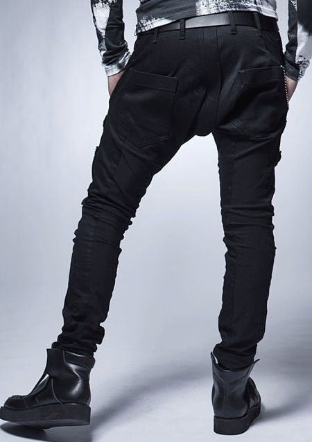 Japanese Brand × kiryuyrik JAPAN AVANT-GARDE DESIGN KIRYUYRIK BONDAGE DAMAGE PANTS Size US 30 / EU 46 - 2 Thumbnail