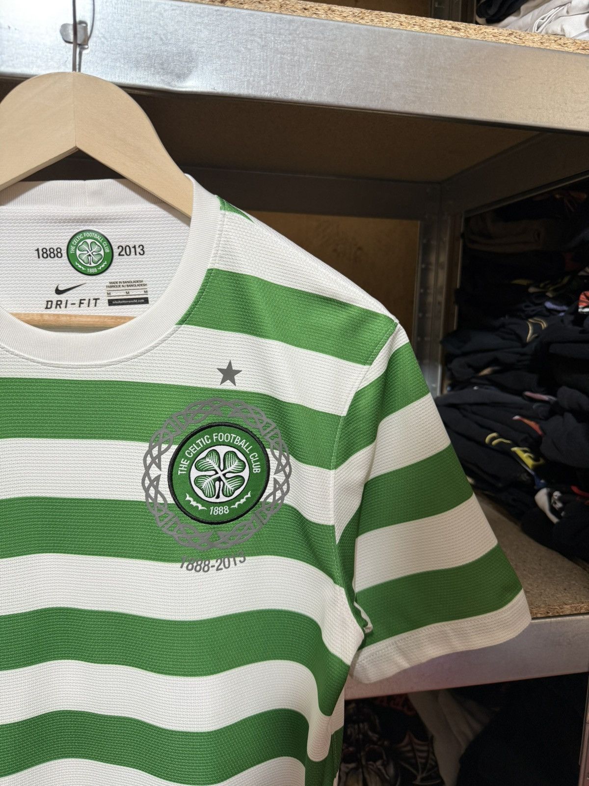 Nike × Vintage Nike 2012 2013 CELTIC GLASGOW 125th Anniversary Jersey Size US M / EU 48-50 / 2 - 4 Thumbnail