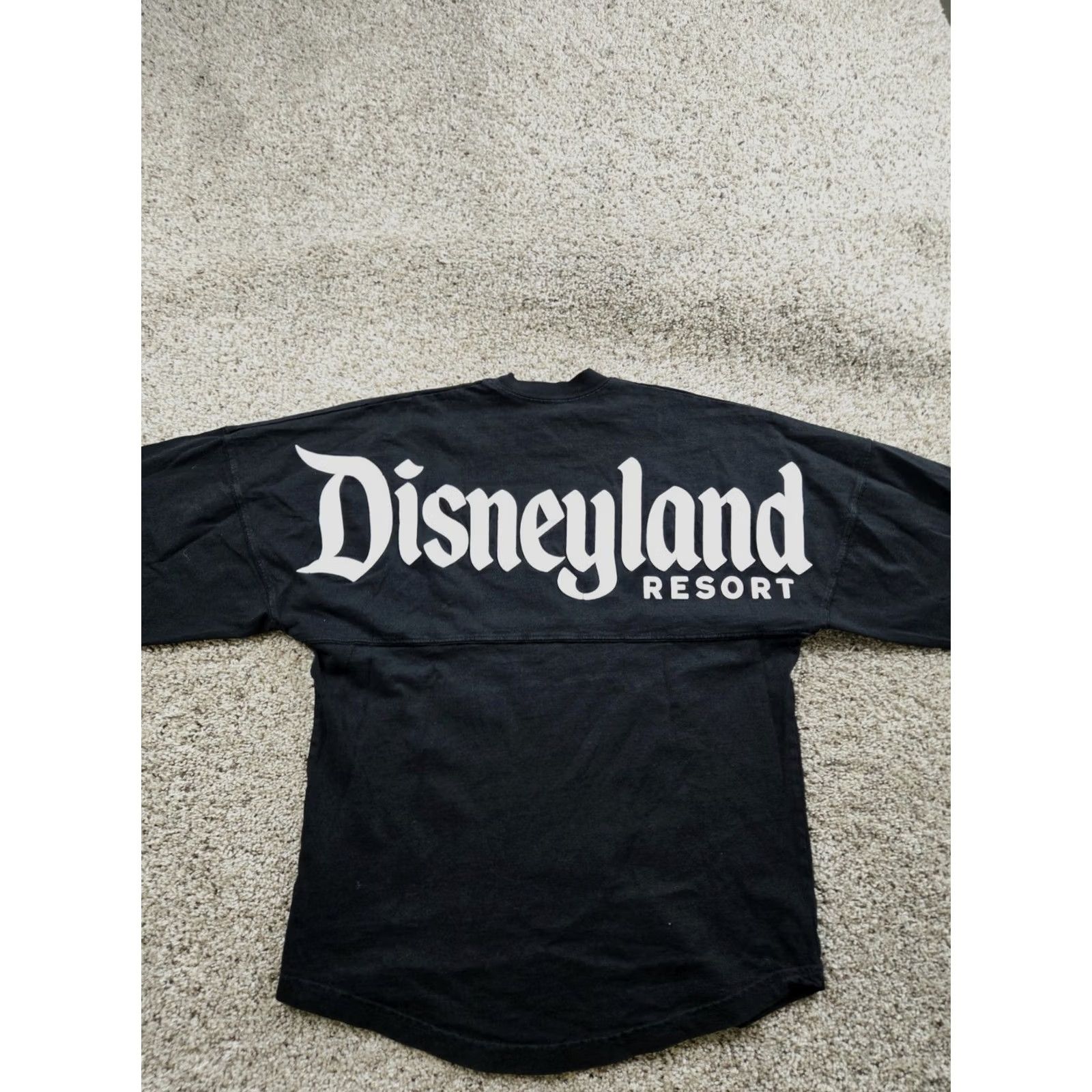 Disney Disney Spirit Jersey Shirt Mens XS Black Long Sleeve Disneyland Resort 1955 Size US XS / EU 42 / 0 - 2 Thumbnail