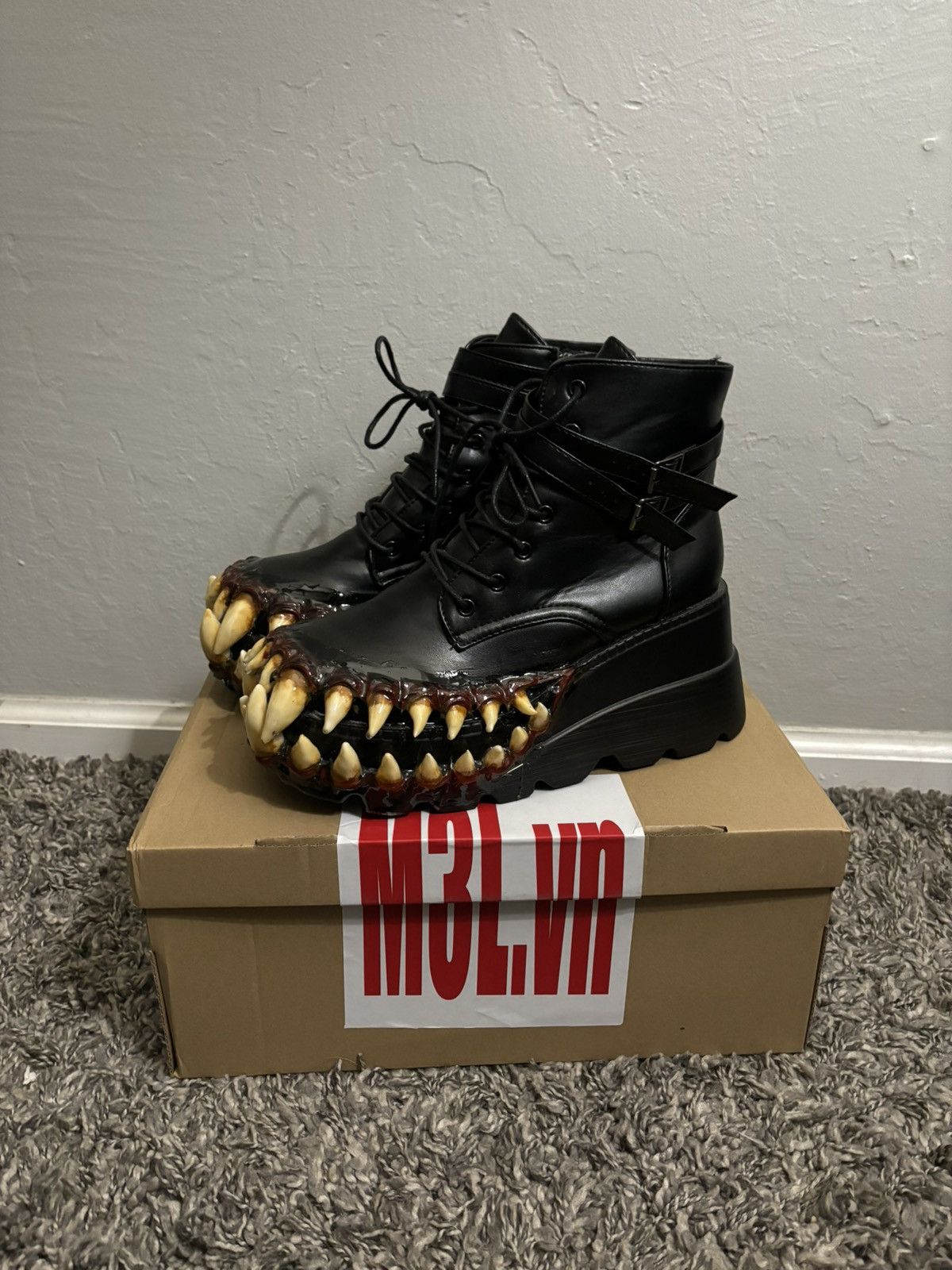 Archival Clothing × Custom × Vintage Venom Boots (Custom Archival Clothing × Custom × Vintage Venom Boots (Custom