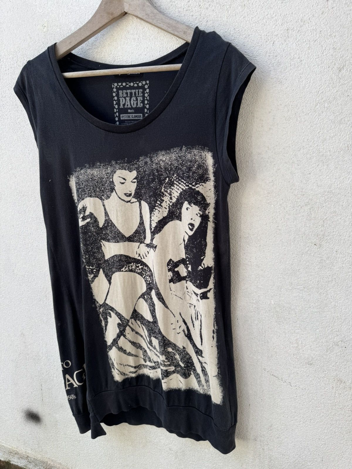 Hysteric Glamour HYSTERIC GLAMOUR BETTIE PAGE TEE Size S / US 4 / IT 40 - 2 Thumbnail