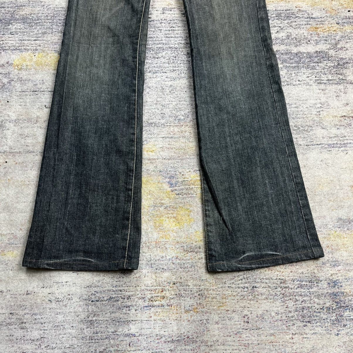 Tornado Mart Tornado Mart multi pocket low rise flared denim pants Size 29" - 3 Thumbnail
