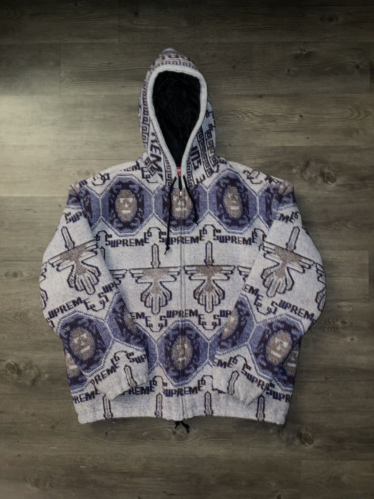 Supreme Woven Hooded Jacket | Grailed