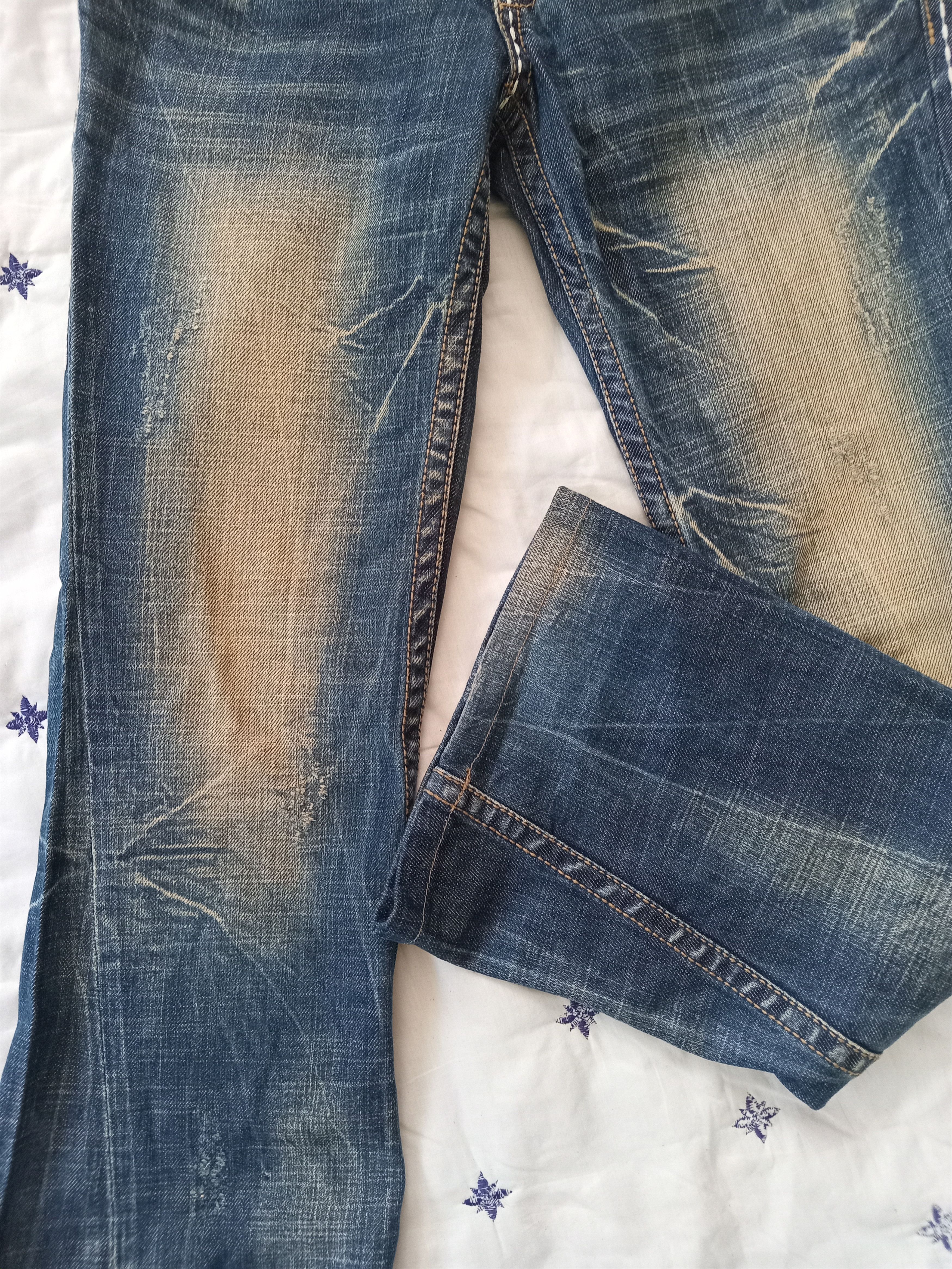 Japanese Brand LOLITA💥 Distressed Flare Lowrise Jeans Size US 29 - 8 Thumbnail