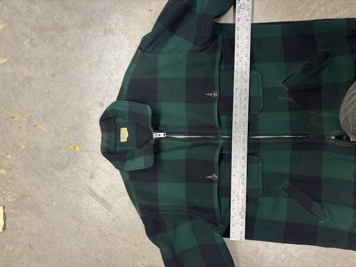 L.L. Bean True vintage 1950s green plaid L.L BEAN wool coat Size US L / EU 52-54 / 3 - 2 Thumbnail